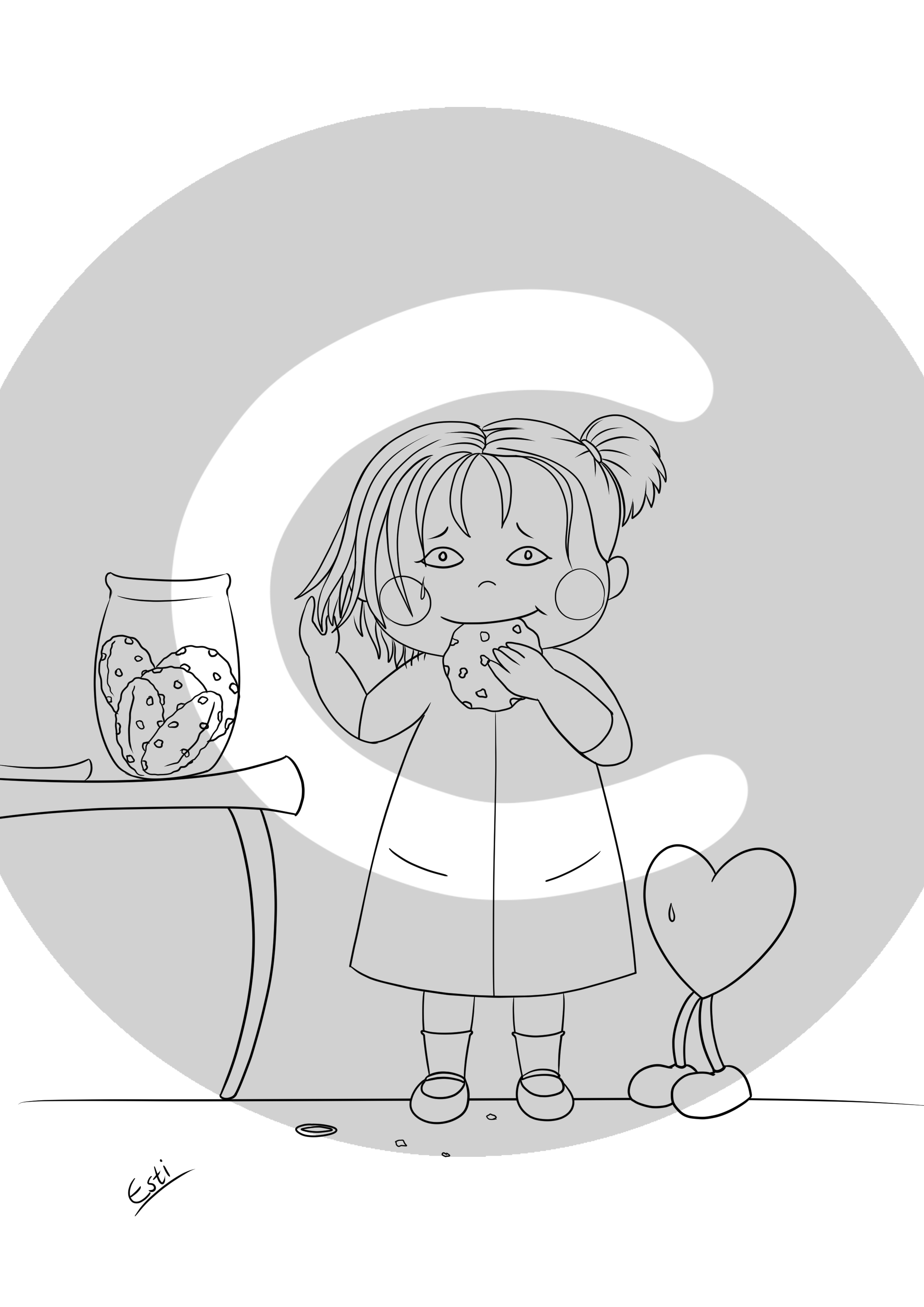 עצובה עם עוגיה.jpg