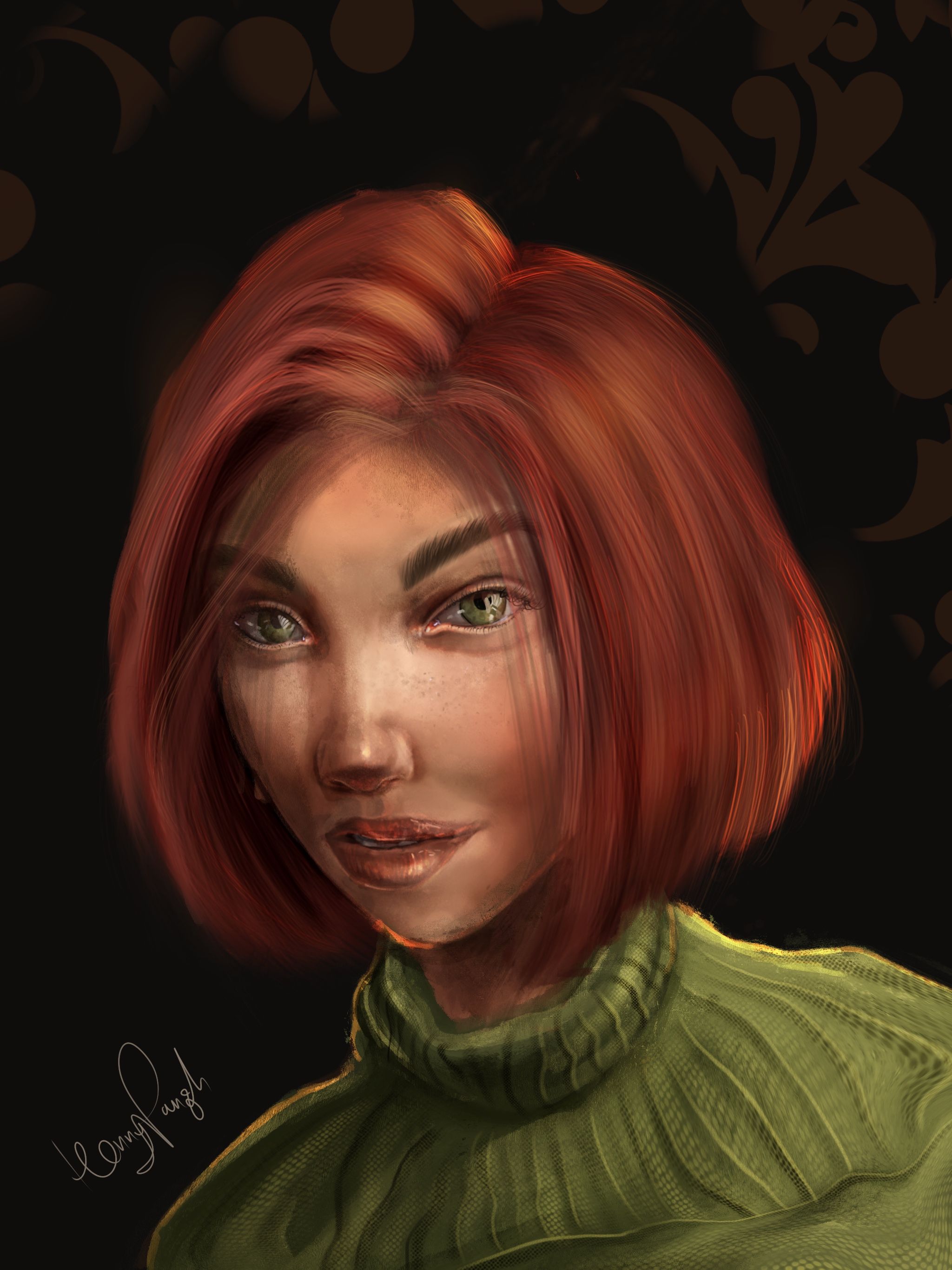 פורטרייט- איור הני פנט