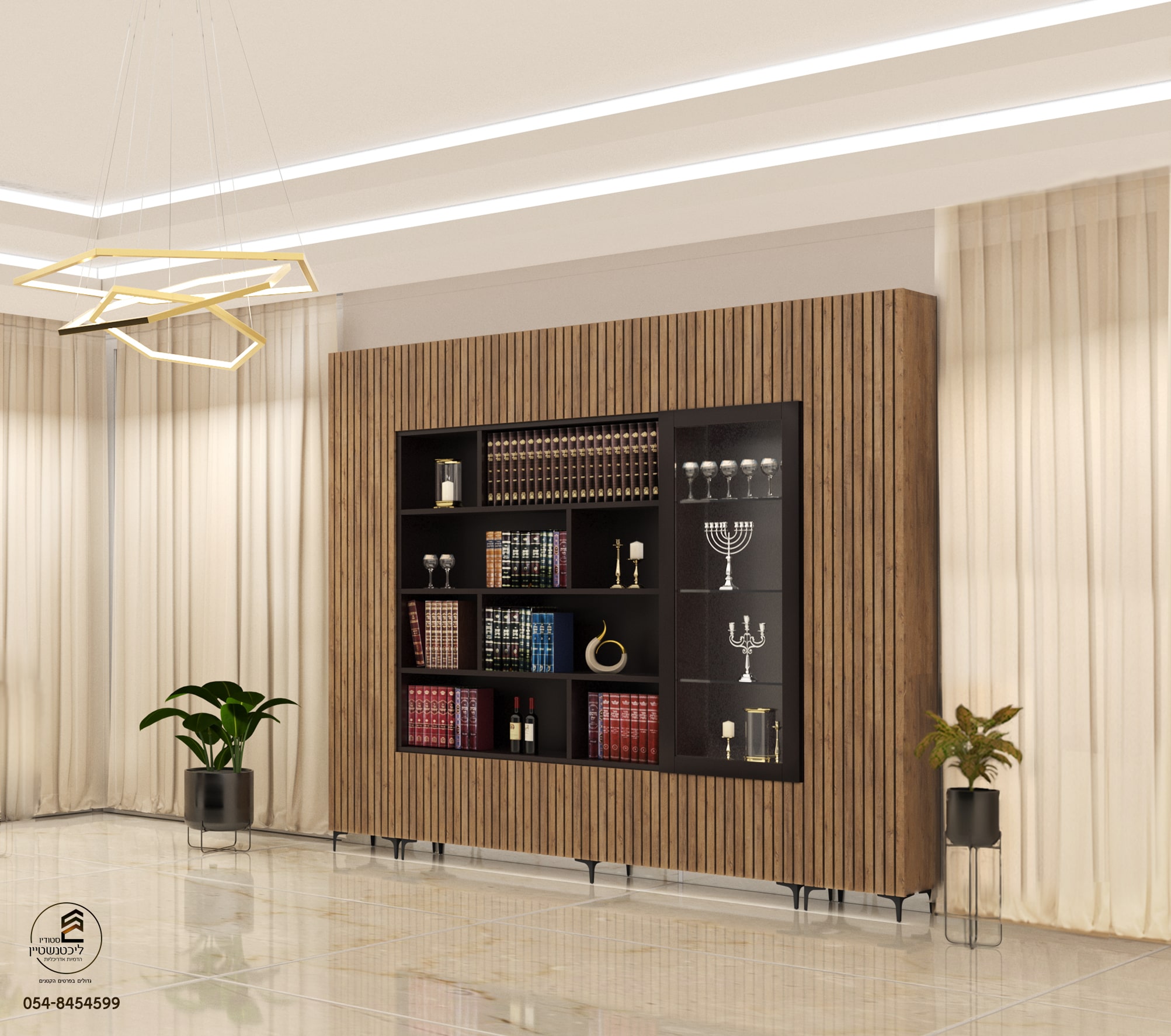 פסים שחור אלון