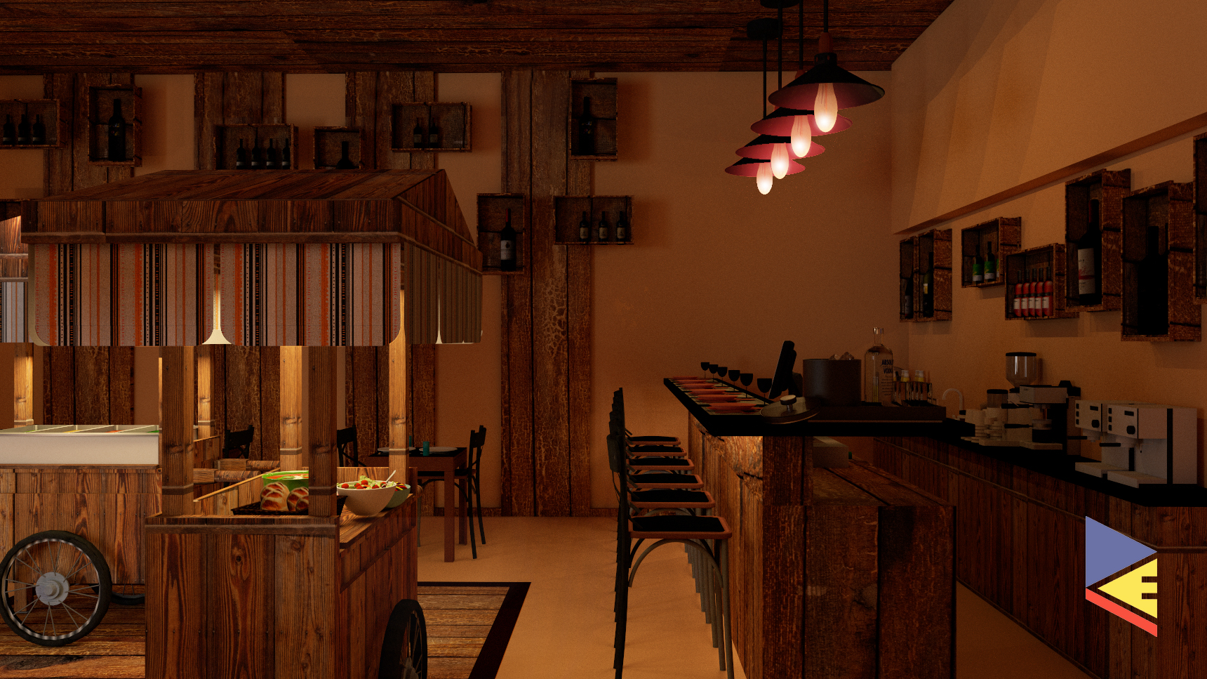 פרויקט גמר ויירי -  מסעדה (2)