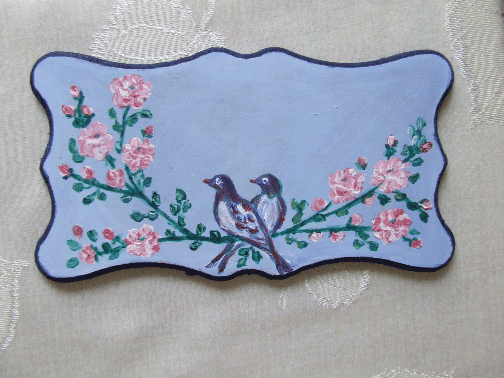 פרחים וצפורים