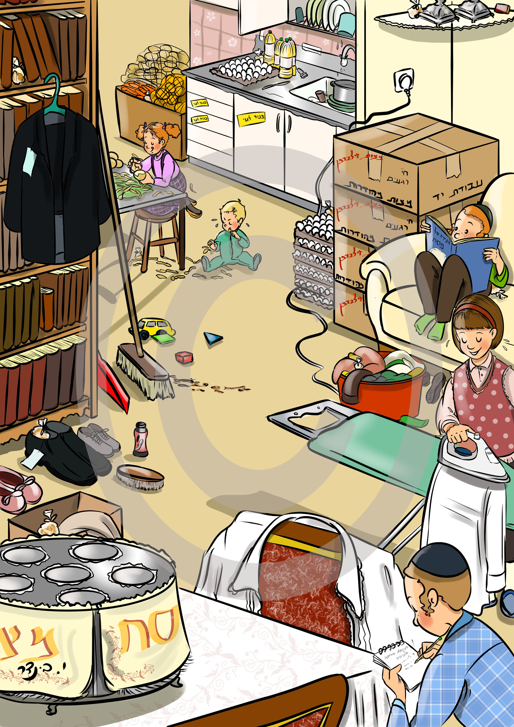 פתיתי חמץ ערב פסח