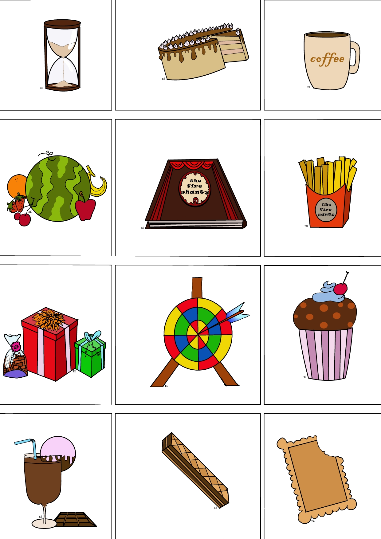 ציורים קטנים