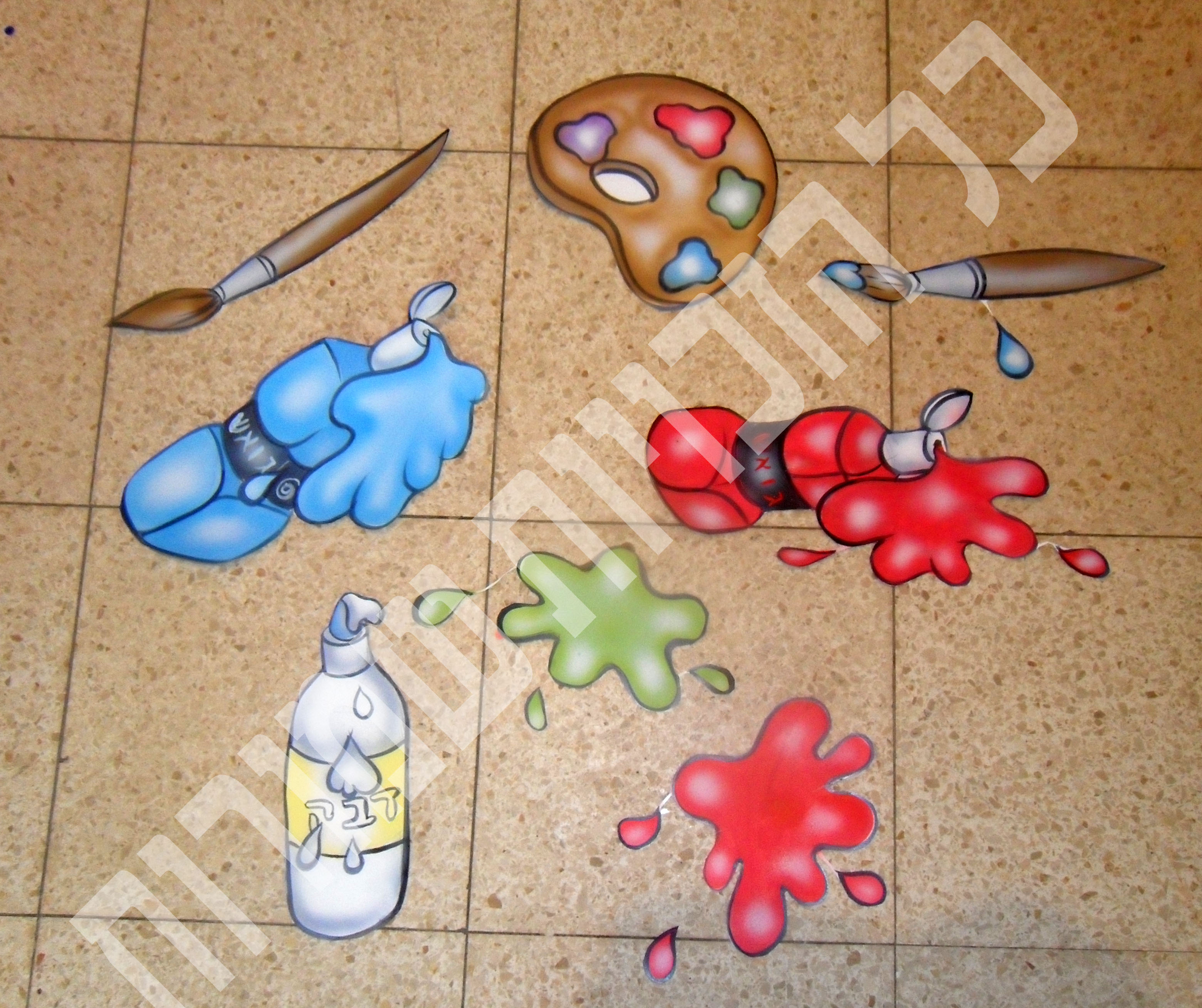 ציור אביזרי יצירה