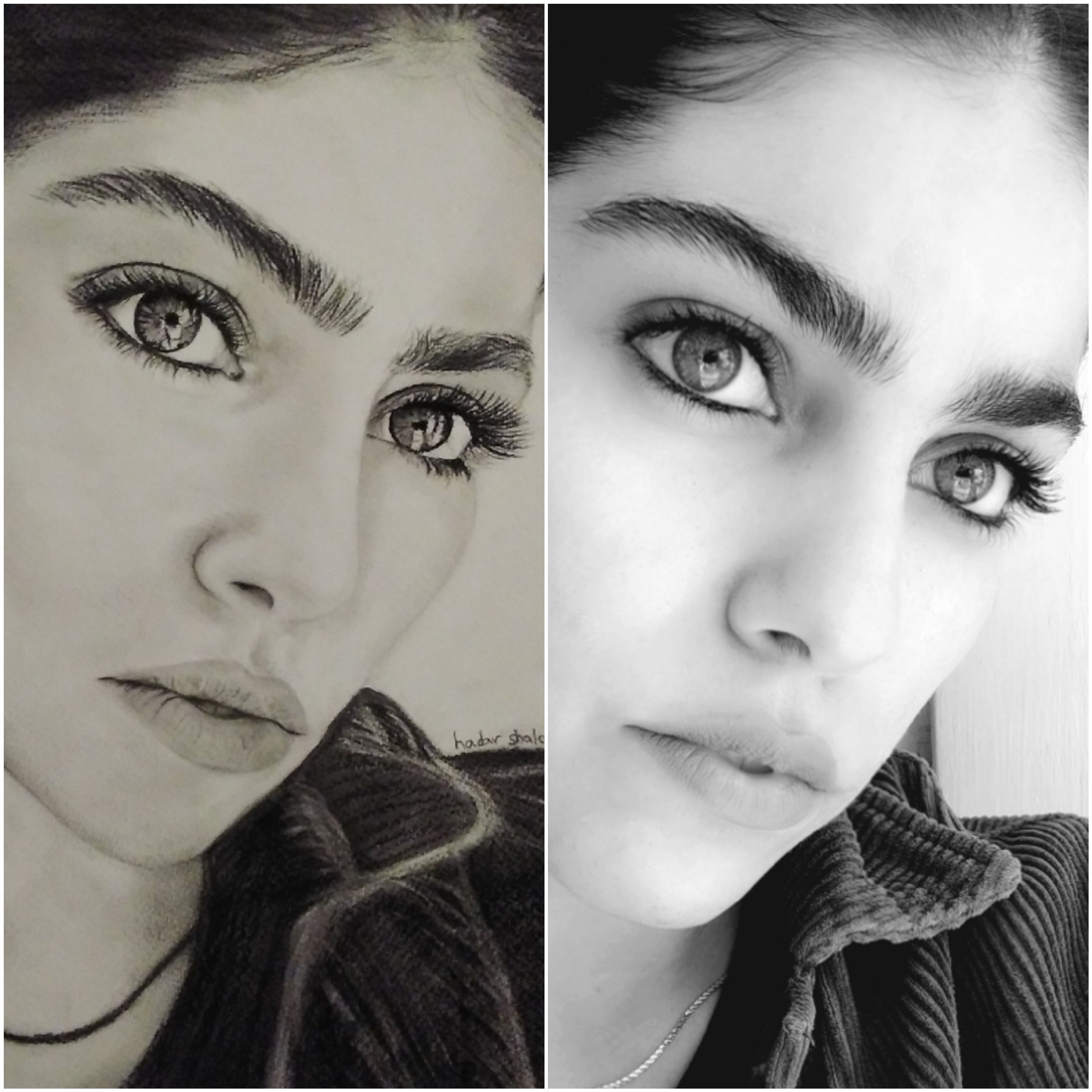 ציור דיוקן מתנה לחברה מאורסת