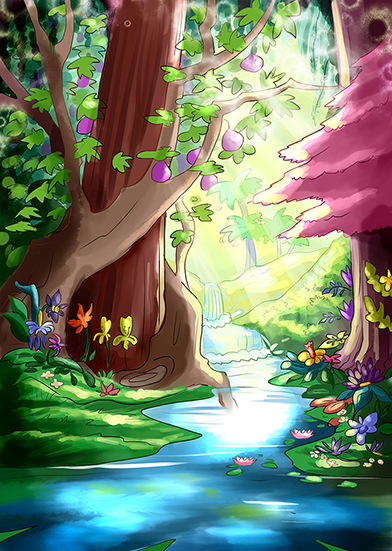 ציור הגן מוקטן