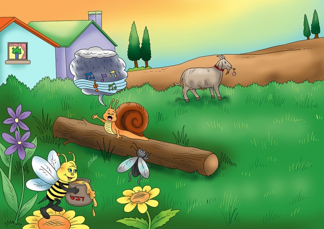 ציור לספר אותיות