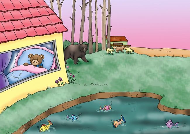 ציור לספר אותיות