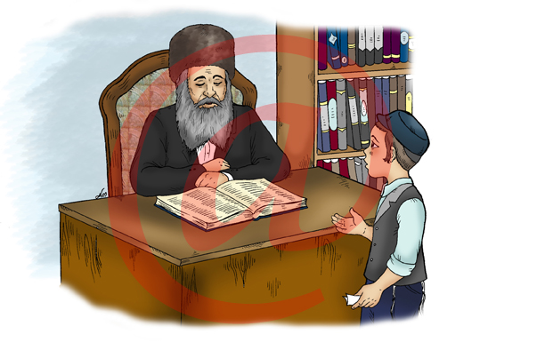 ציור לעיתון משפחה.