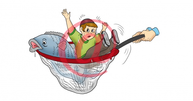 ציור לעיתון 'קומיקס'