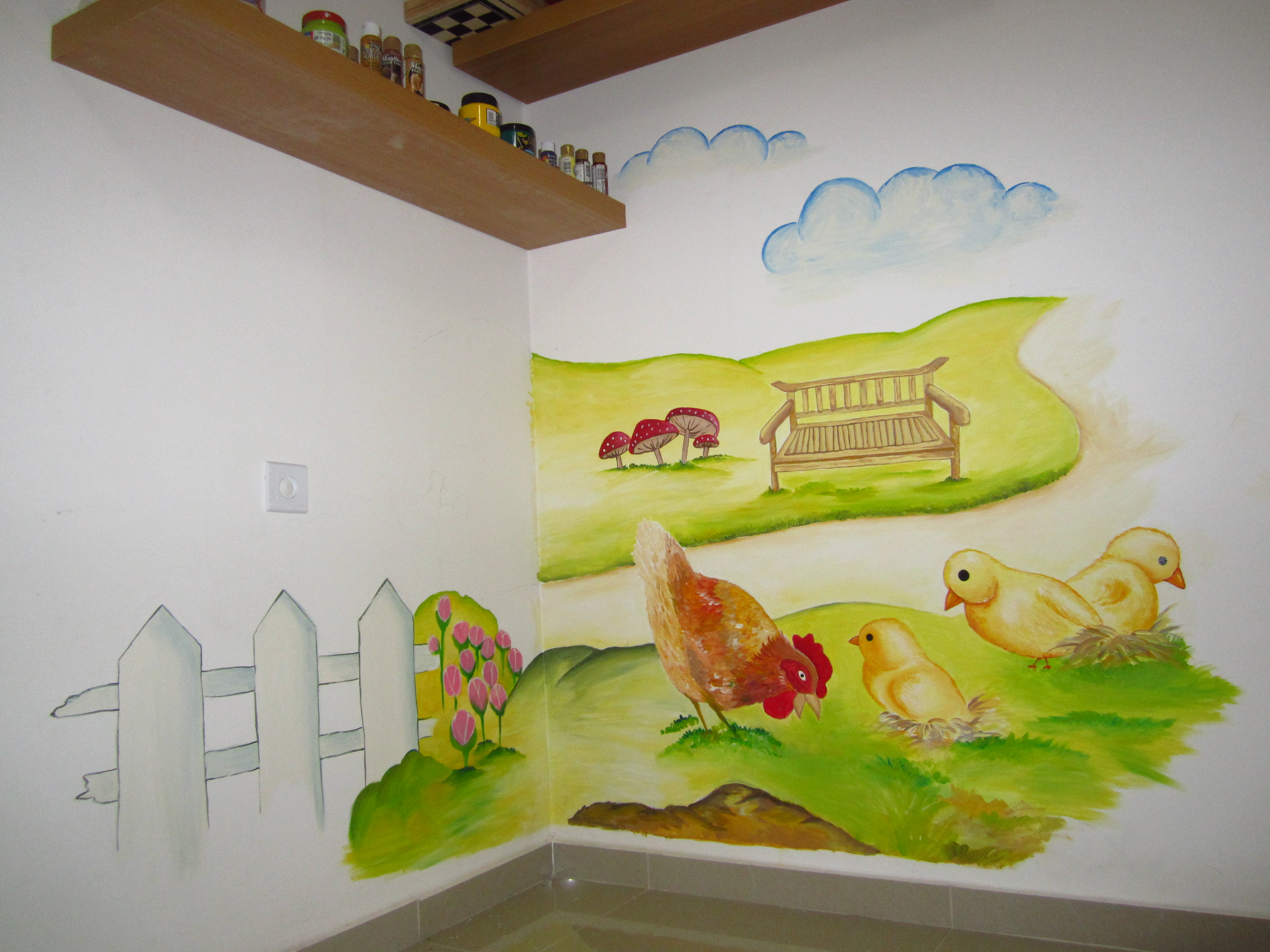 ציור על קיר