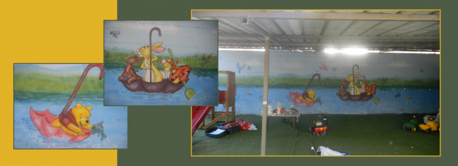 ציור קיר 
ציורי קיר
ציור קיר בחצר