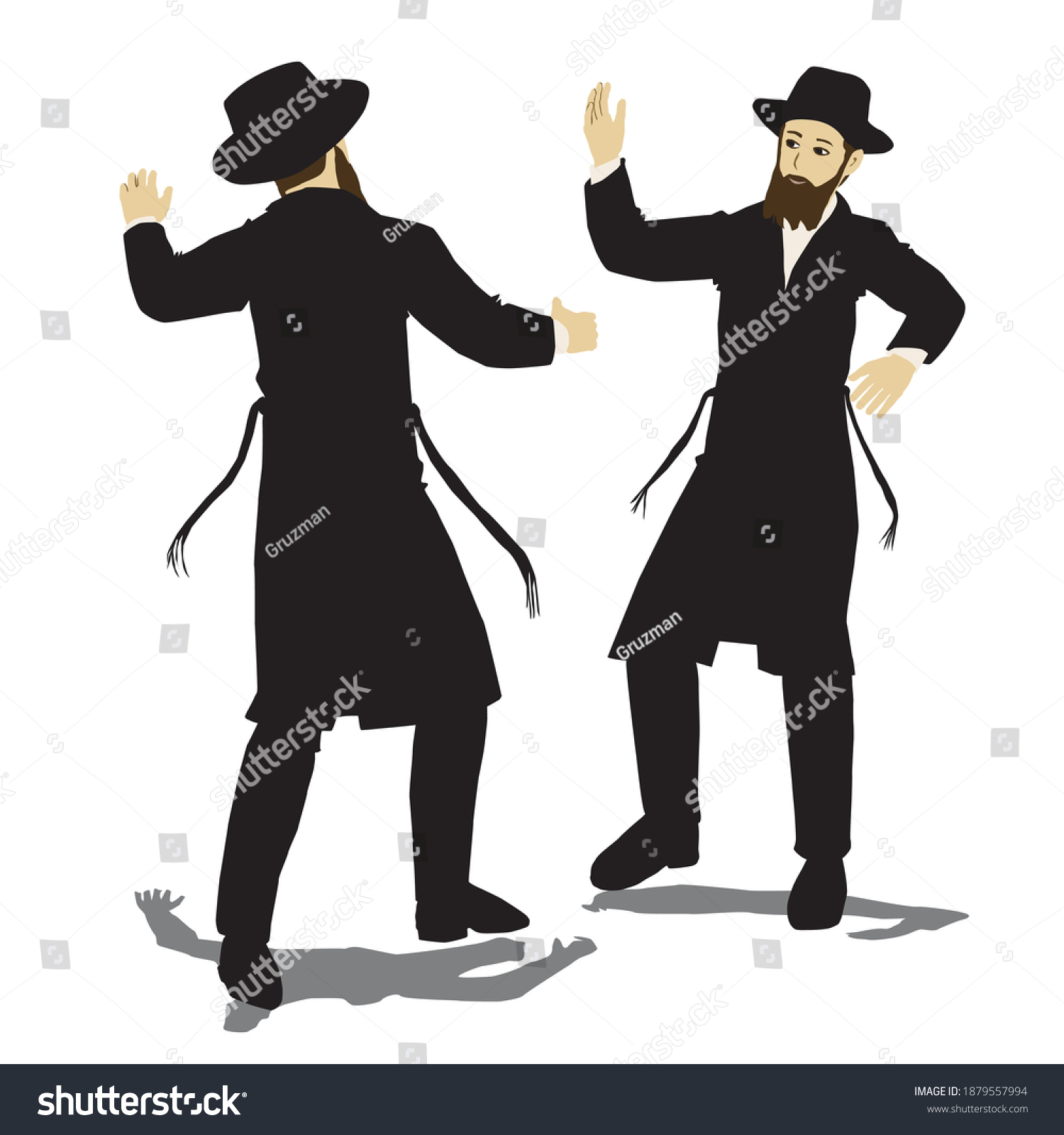 ציור של חסידים רוקדים וקטורי להורדה בלי רקע -1879557994.jpg