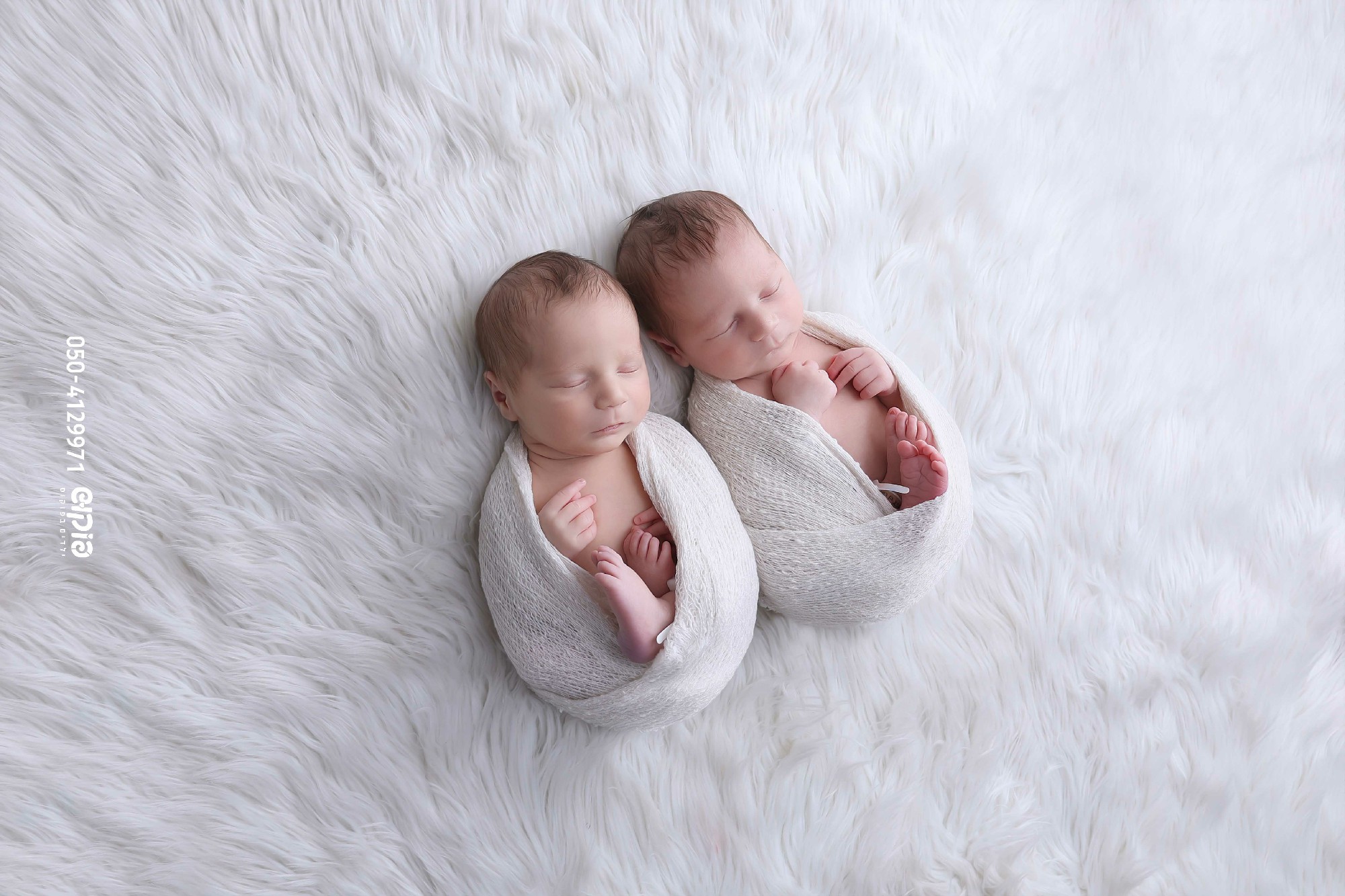 צילום מקצועי תאומים ניו בורן פוקוש- ילדים בפוקוס 0504129971 שושי