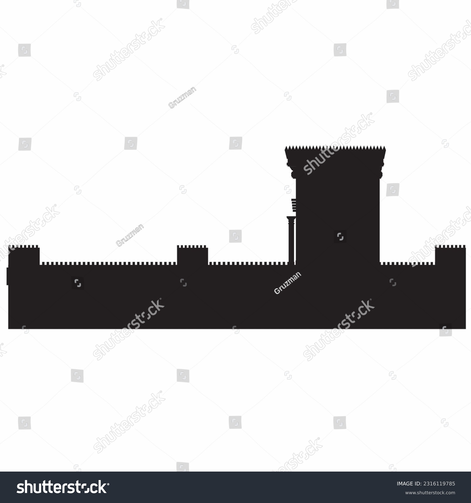 צללית שחורה וקטור ווקטור וקטורי וקטורית של בית המקדש -2316119785.jpg