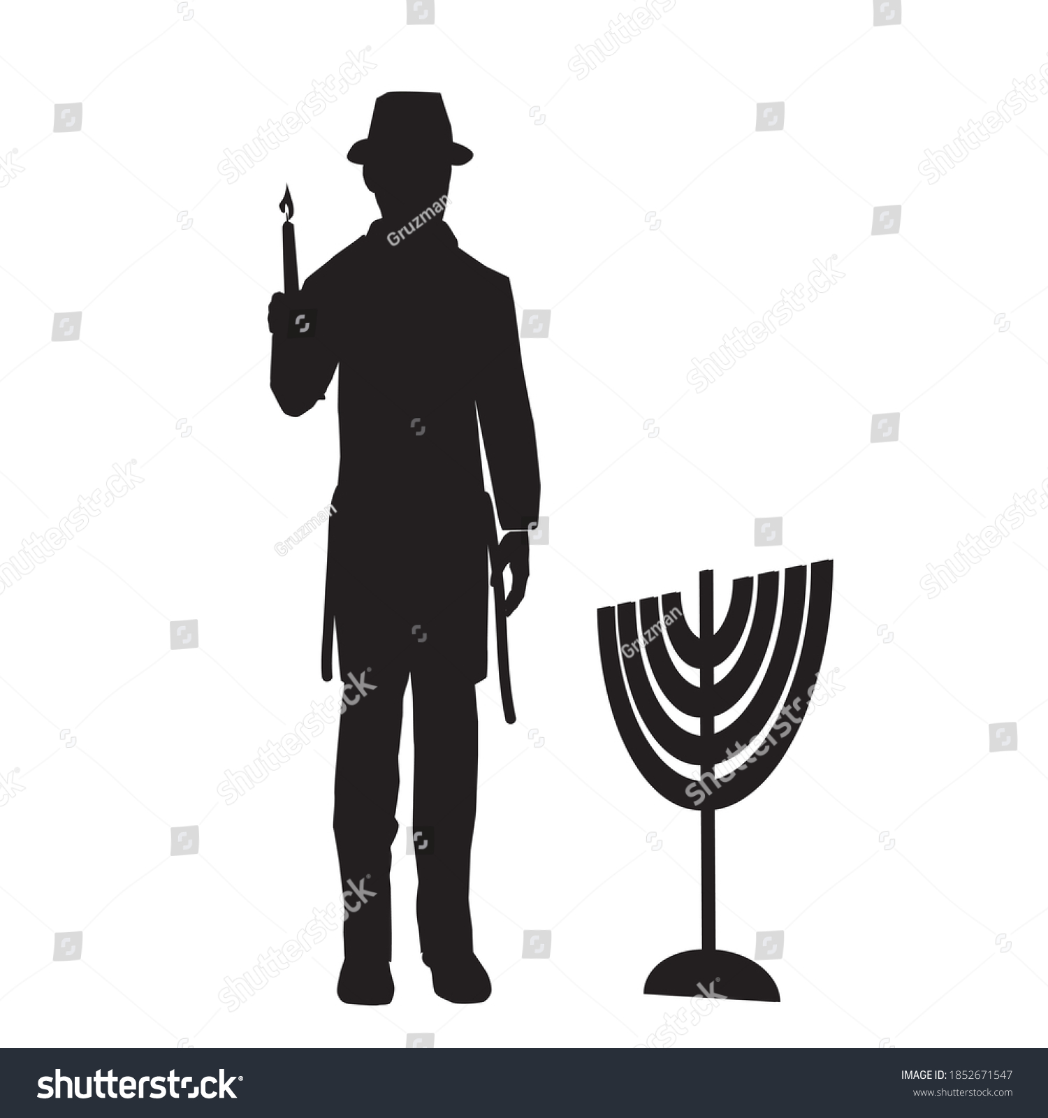 צללית של איש מדליק נרות חנוכה-1852671547.jpg