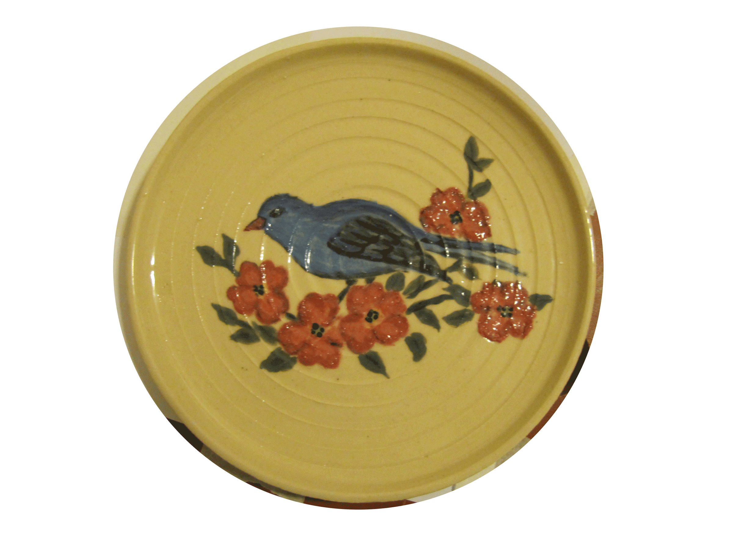 צפור על קרמיקה