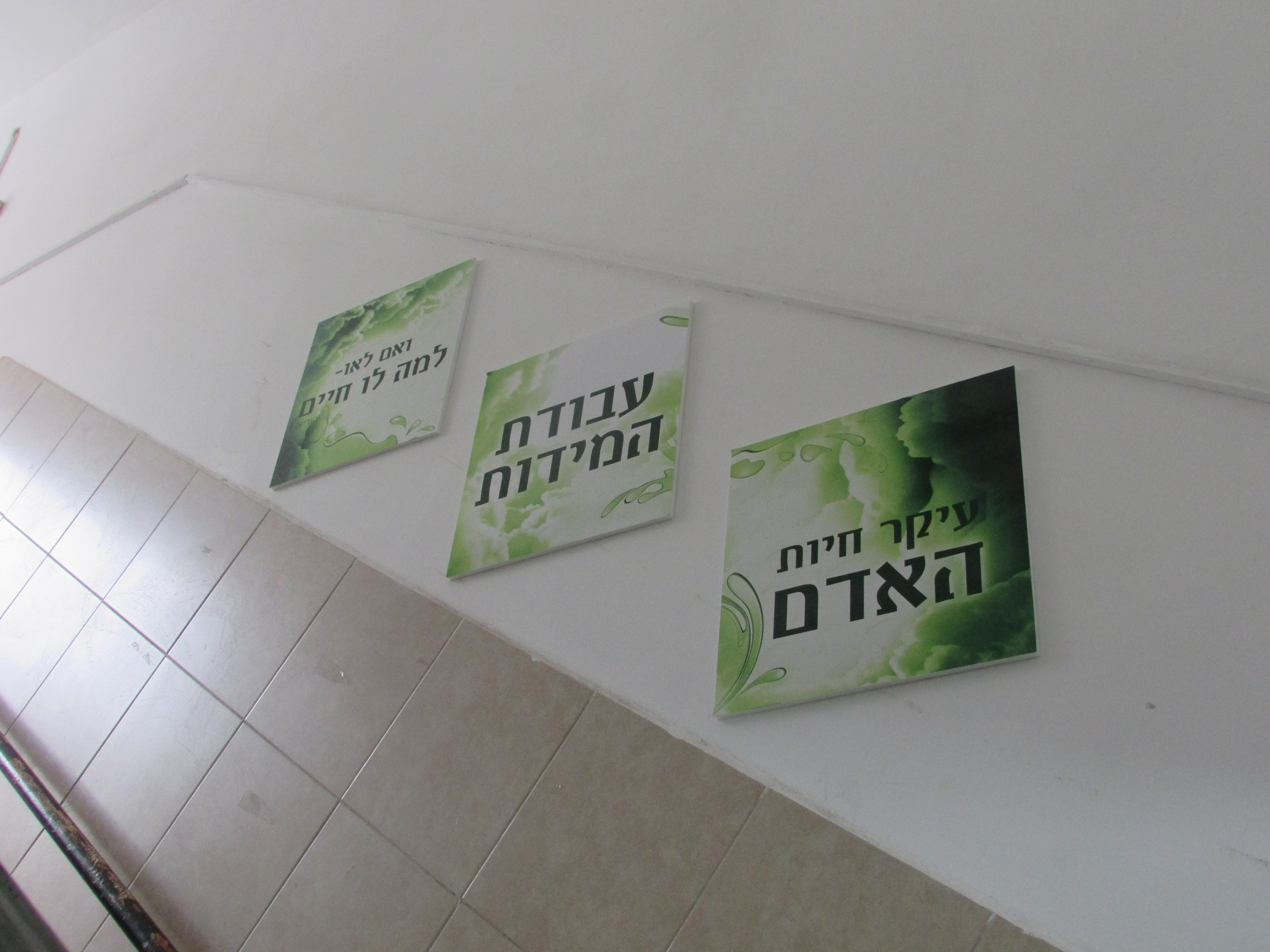 קאפות2 לגרמי מדרגות בסמינר