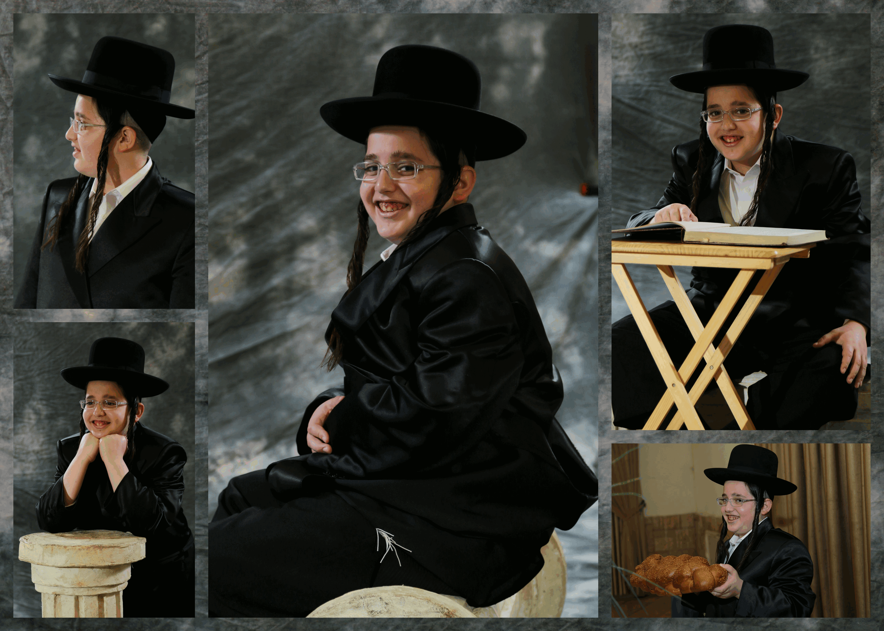 קולאז' חסידי.