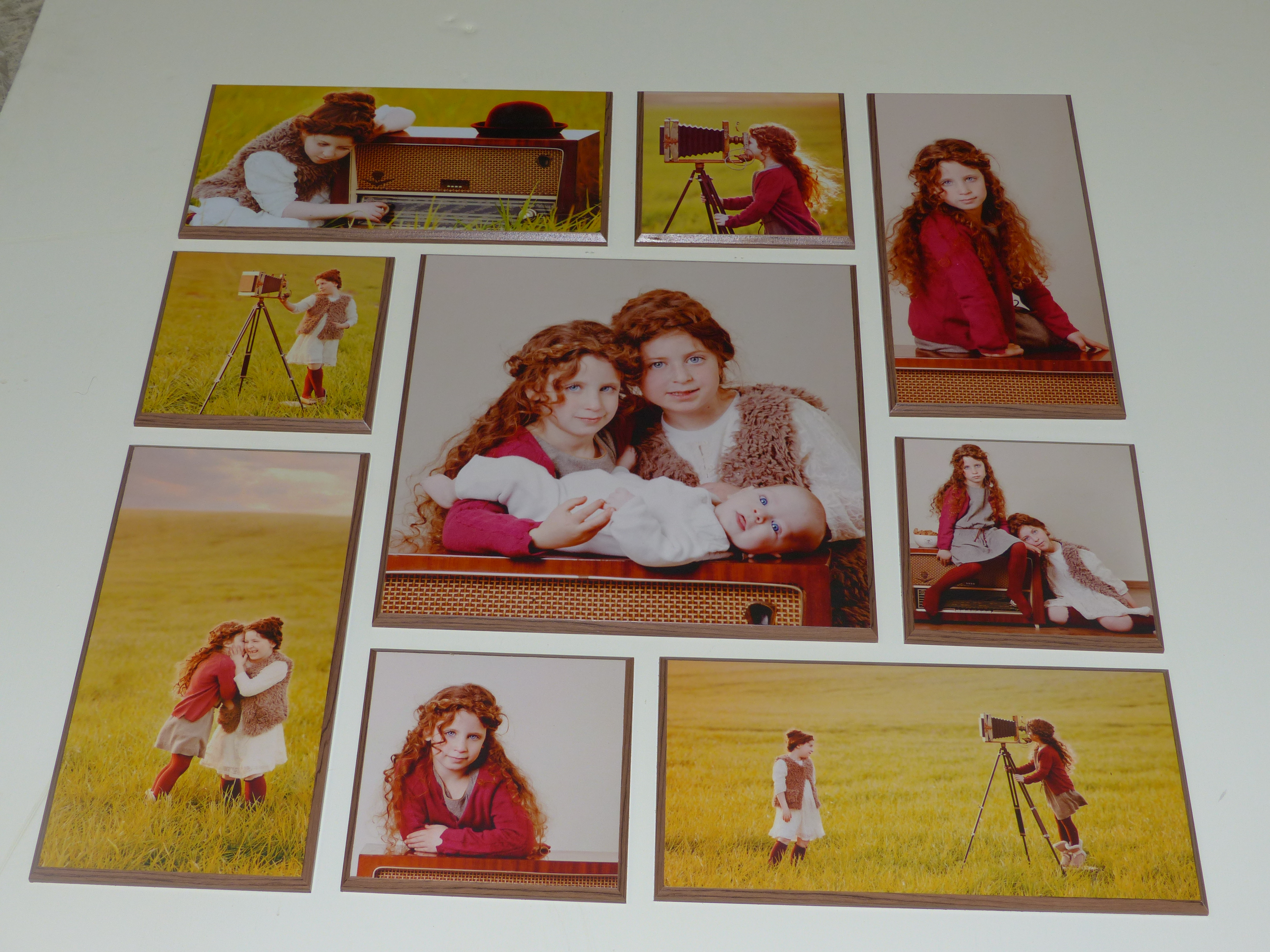 קולאז קיר תמונות ריקי קנטרוביץ