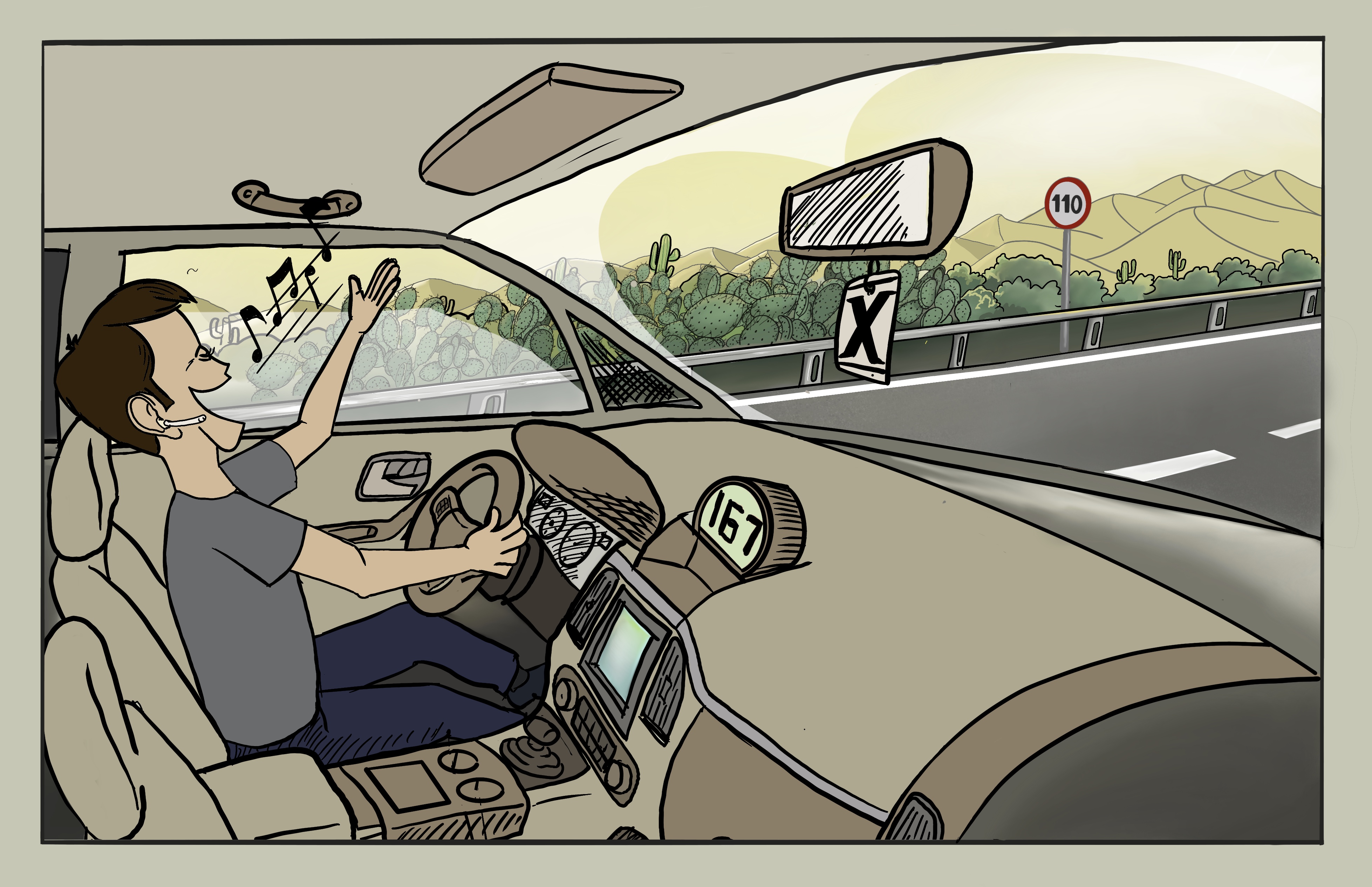 קומיקס ללא מילים פריים 1