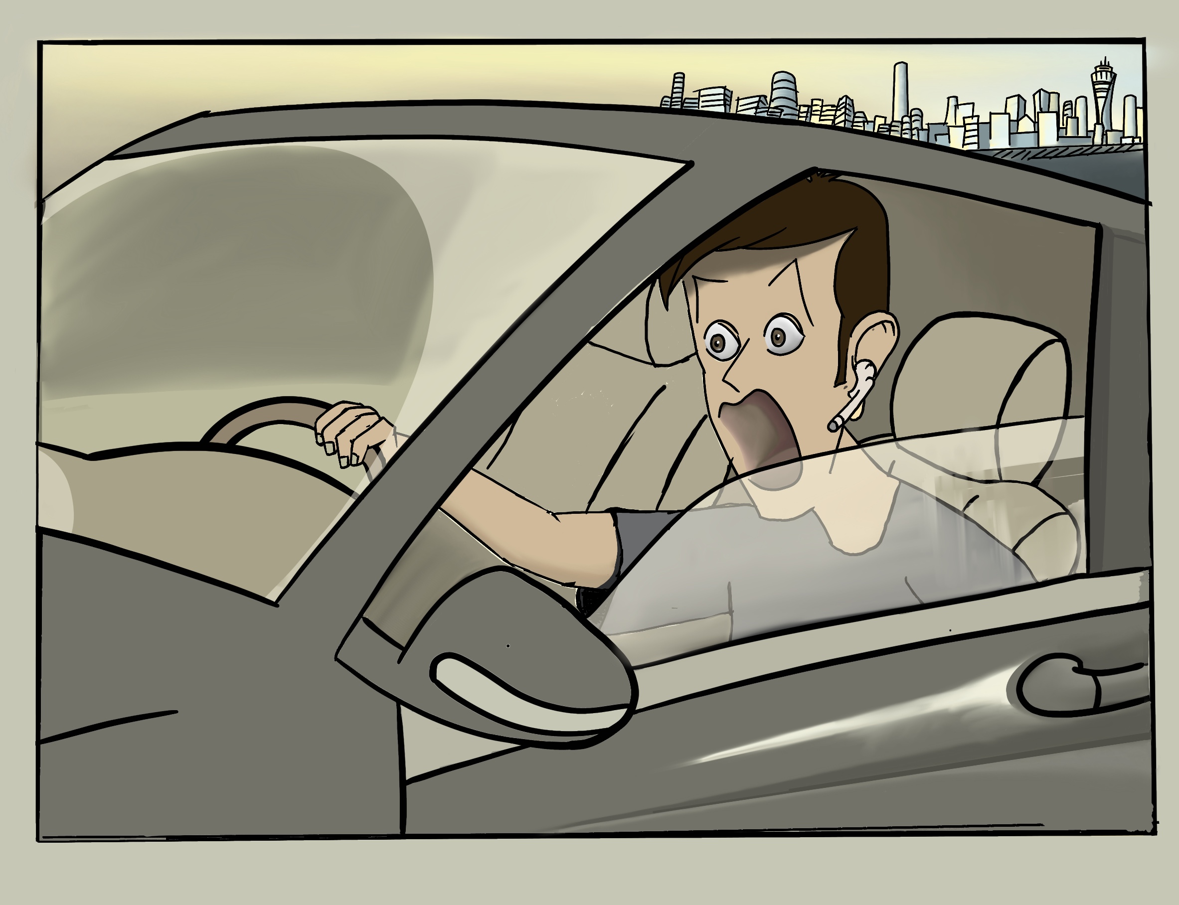 קומיקס ללא מילים פריים 3