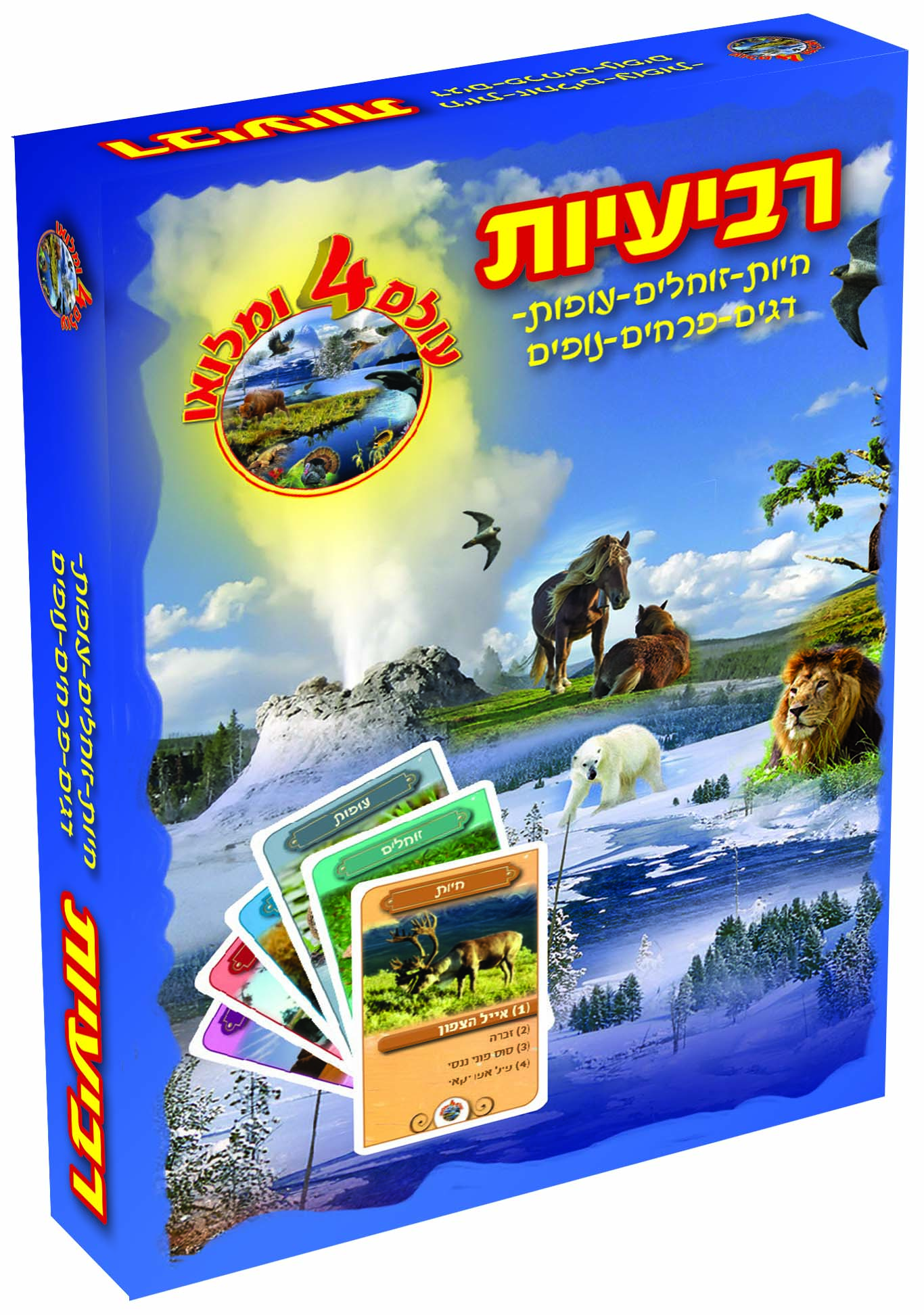 קופסא למשחק רביעיות עולם ומלואו