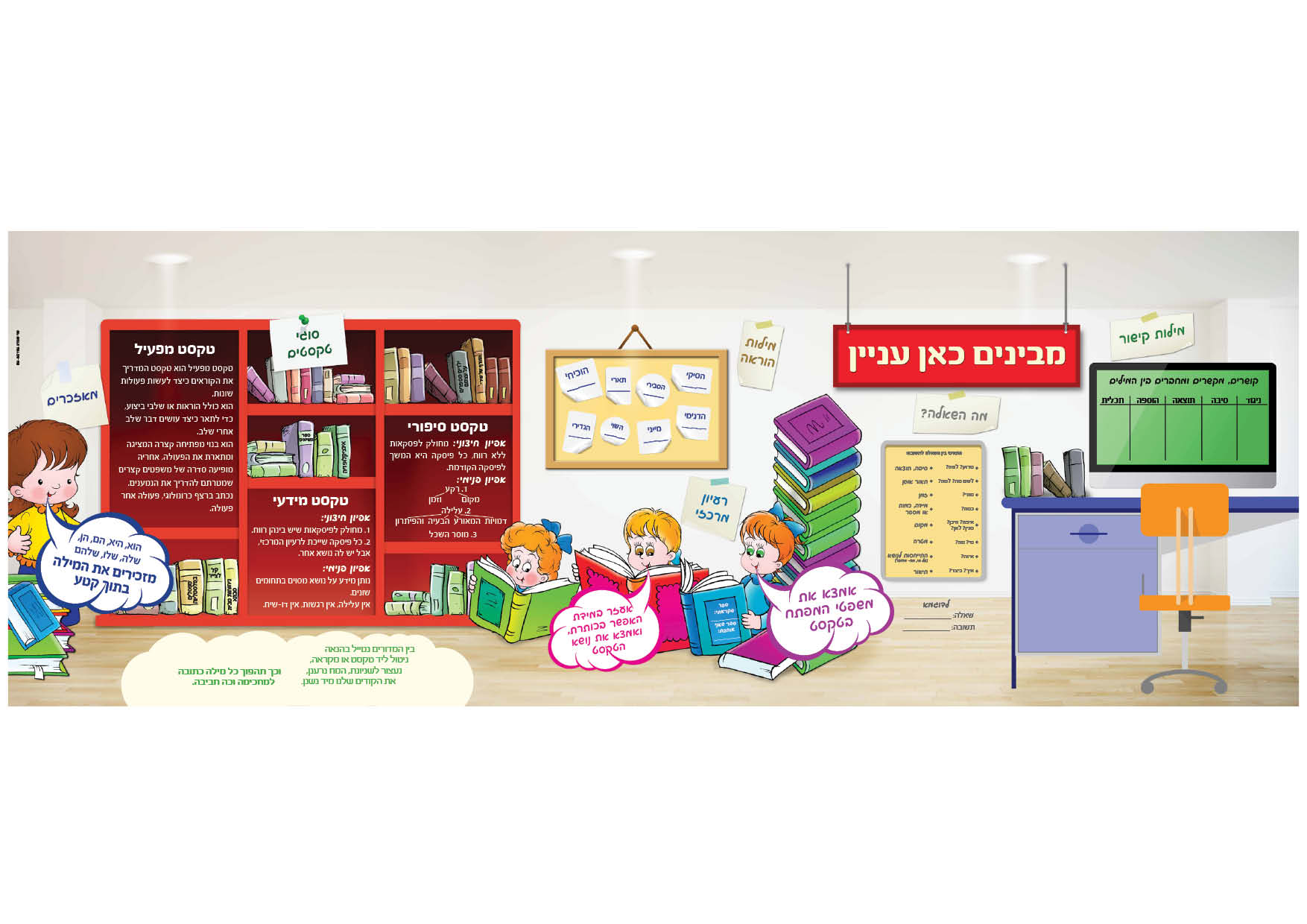 קישוט לימודי לכיתת שילוב