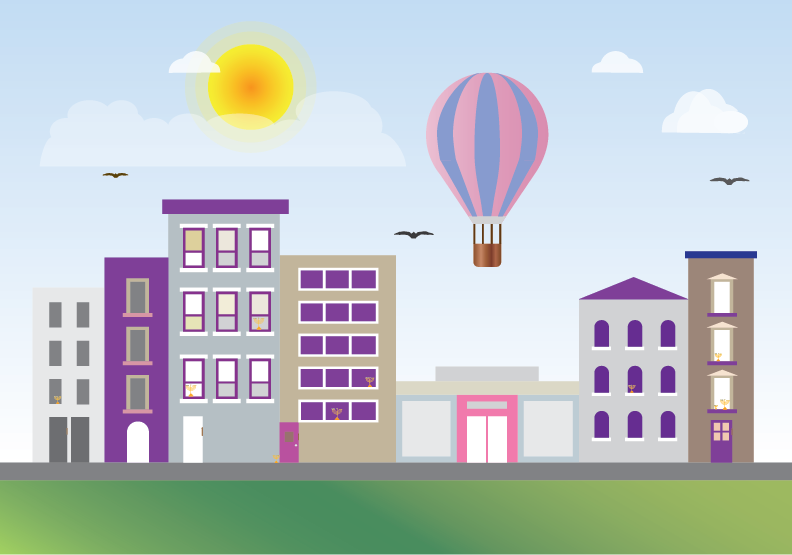 רחוב פורח... (וחנוכה שמח...)