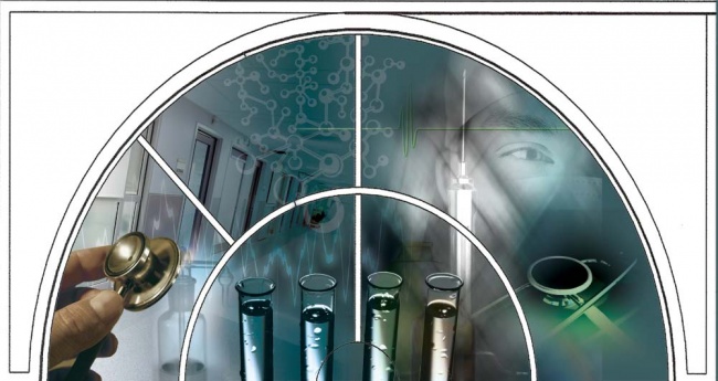 רקע לאולפן הידברות
תוכנית רפואה
(המסגרת הלבנה זה הצורה של החלון שדרכו רואים את הרקע)