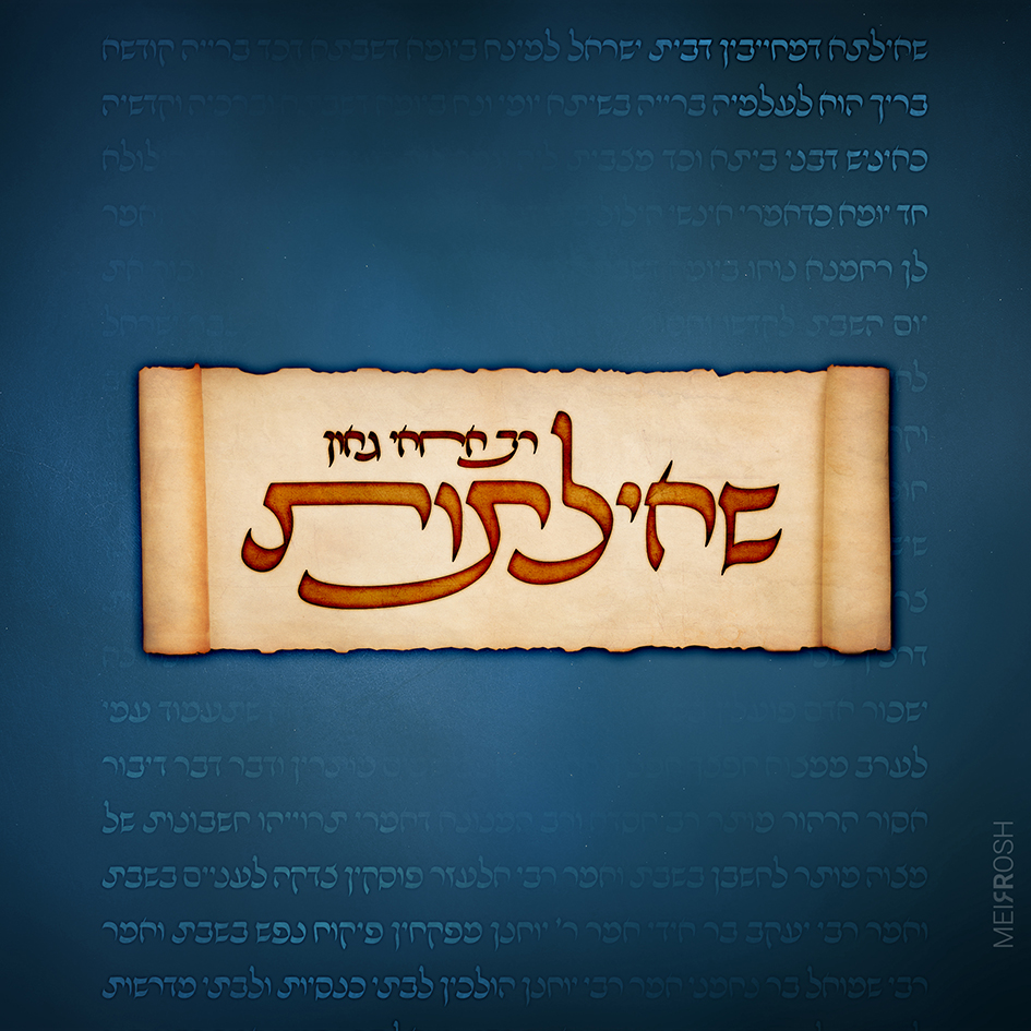 שאילתות רב אחאי גאון MeirRoshDesign [טיפו' בפונט קלבריה של הניק נקודת מחשבה]