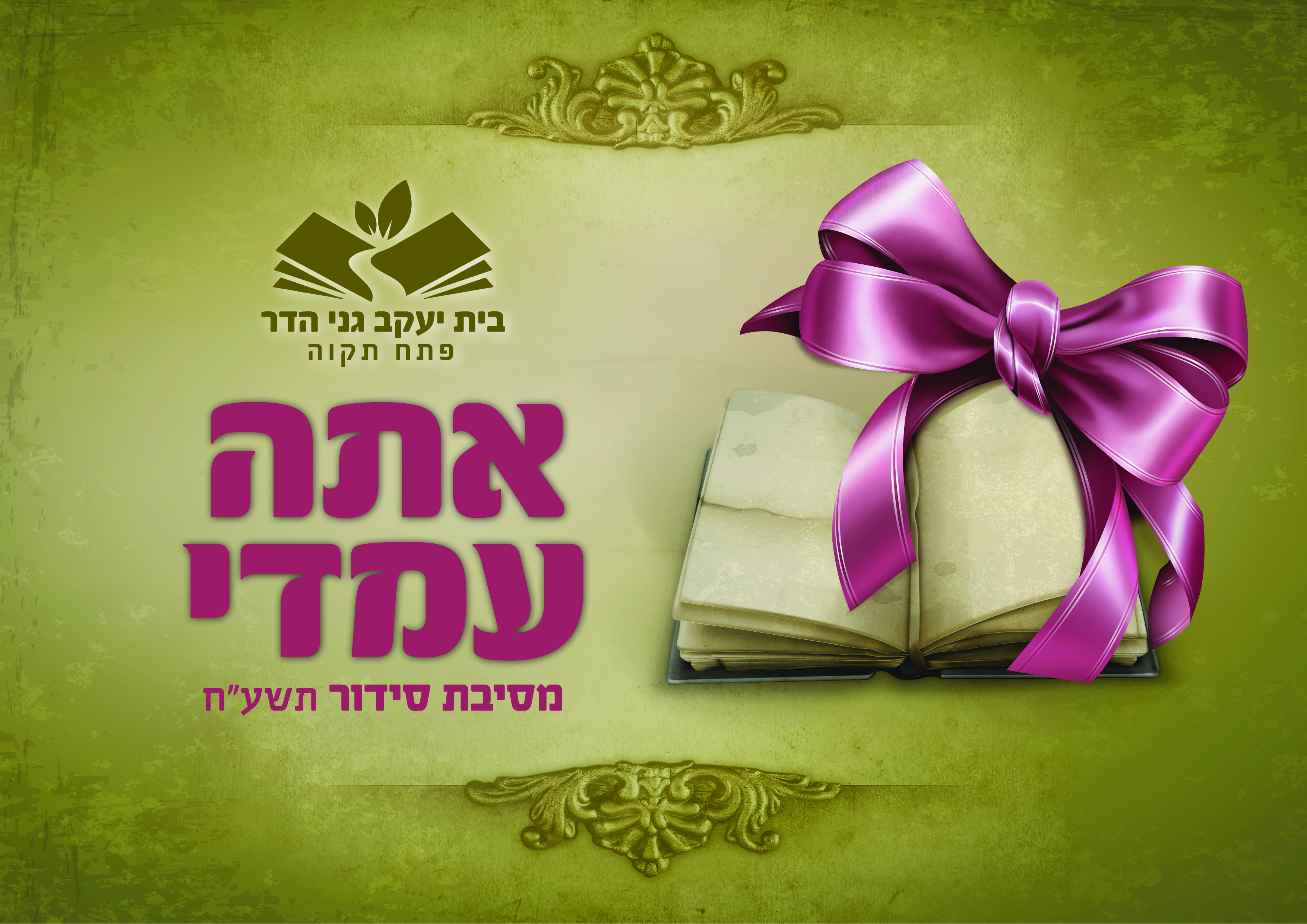 שומר מסך מסיבת סידור