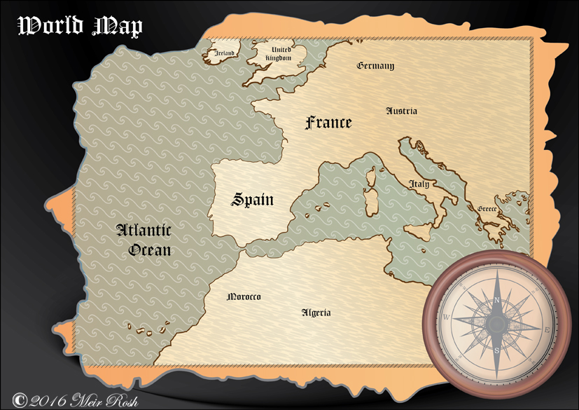 שיעורי בית מפת העולם1