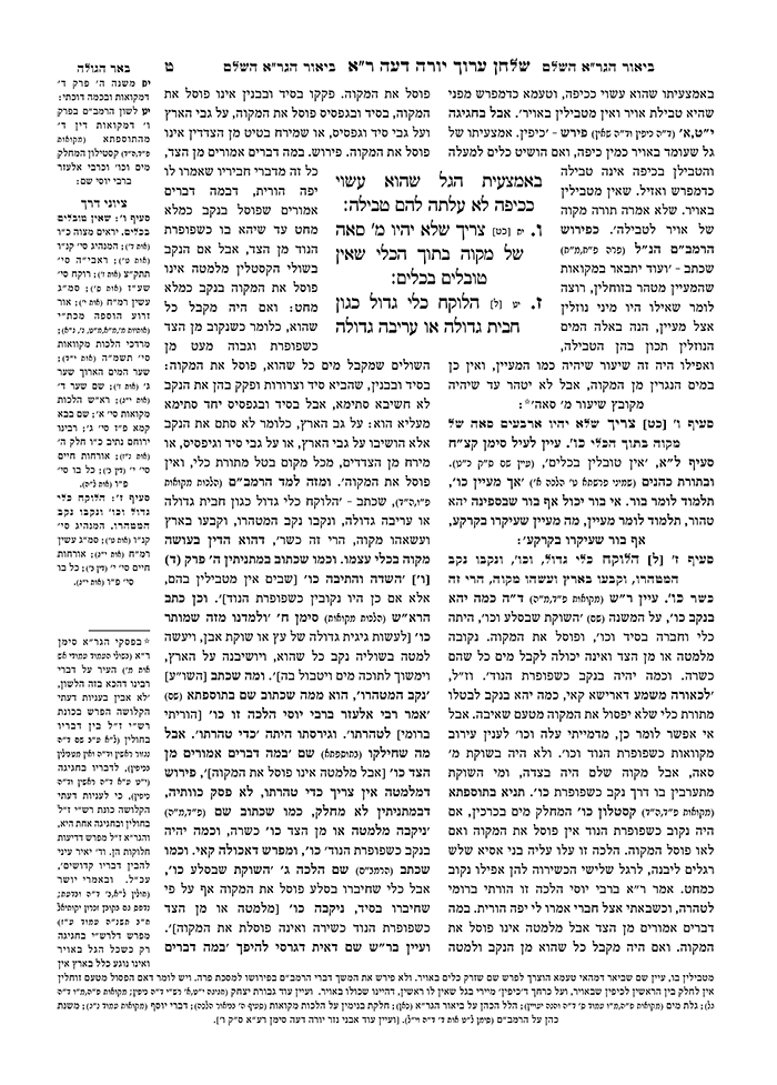 שלחן ערוך ביאור הגר''א