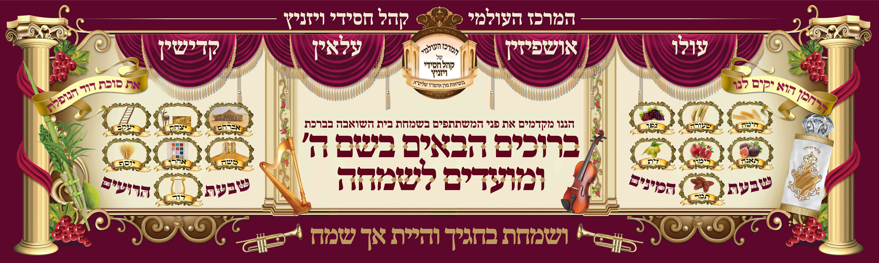 שלט סוכה ויזניץ