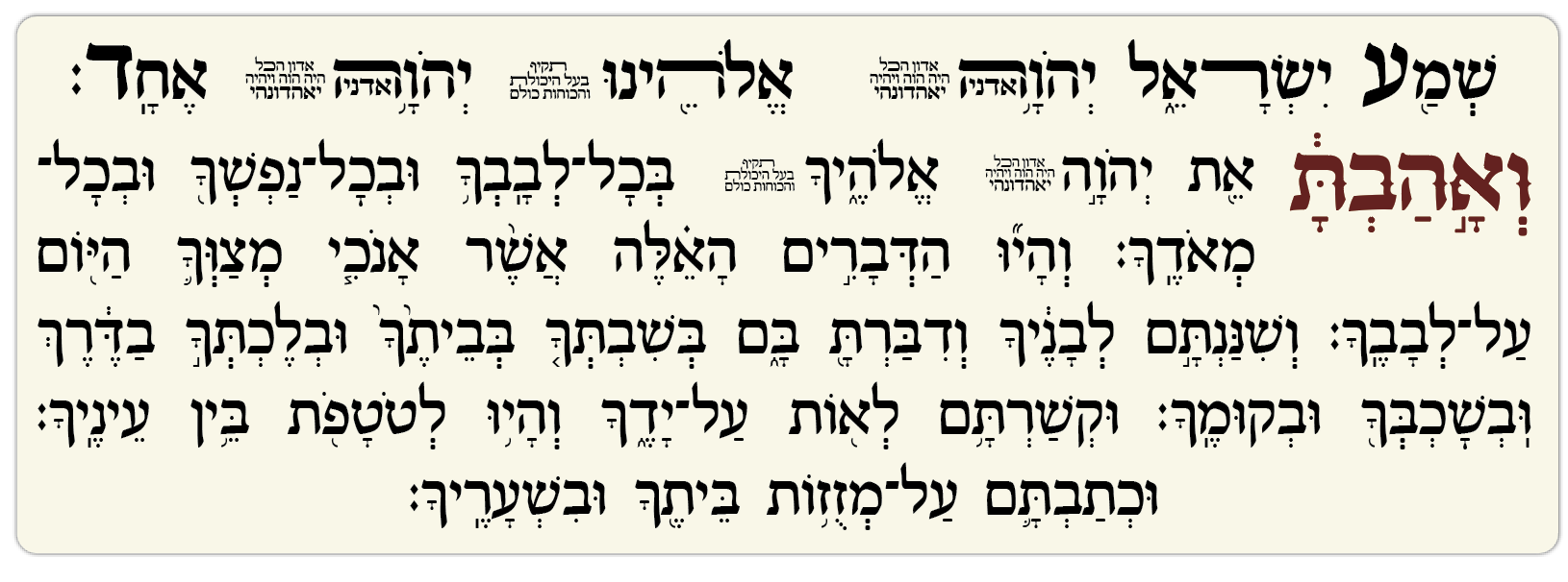 שמע ישראל תחכמוני