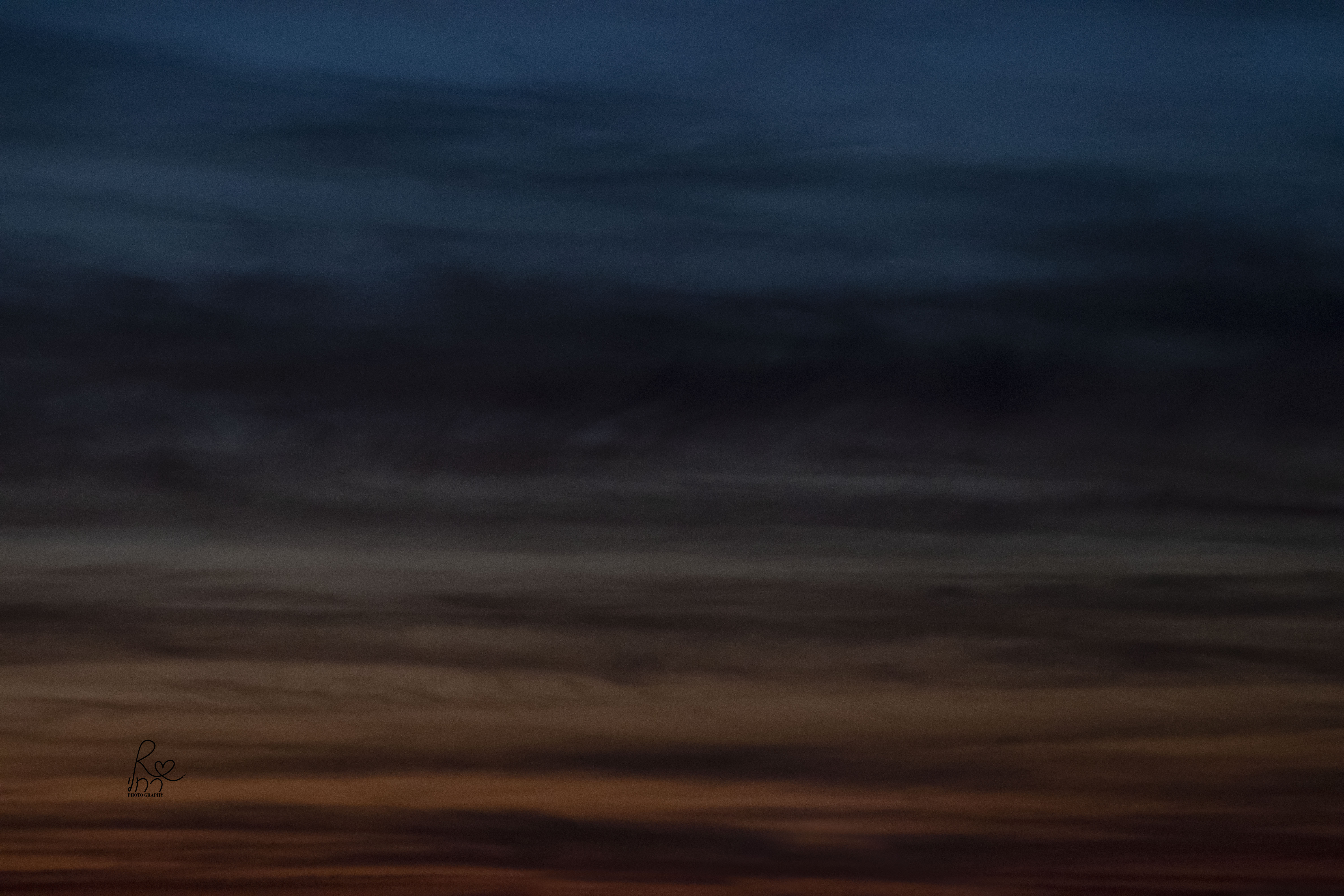 שקיעה אמיתי ללא עיבוד