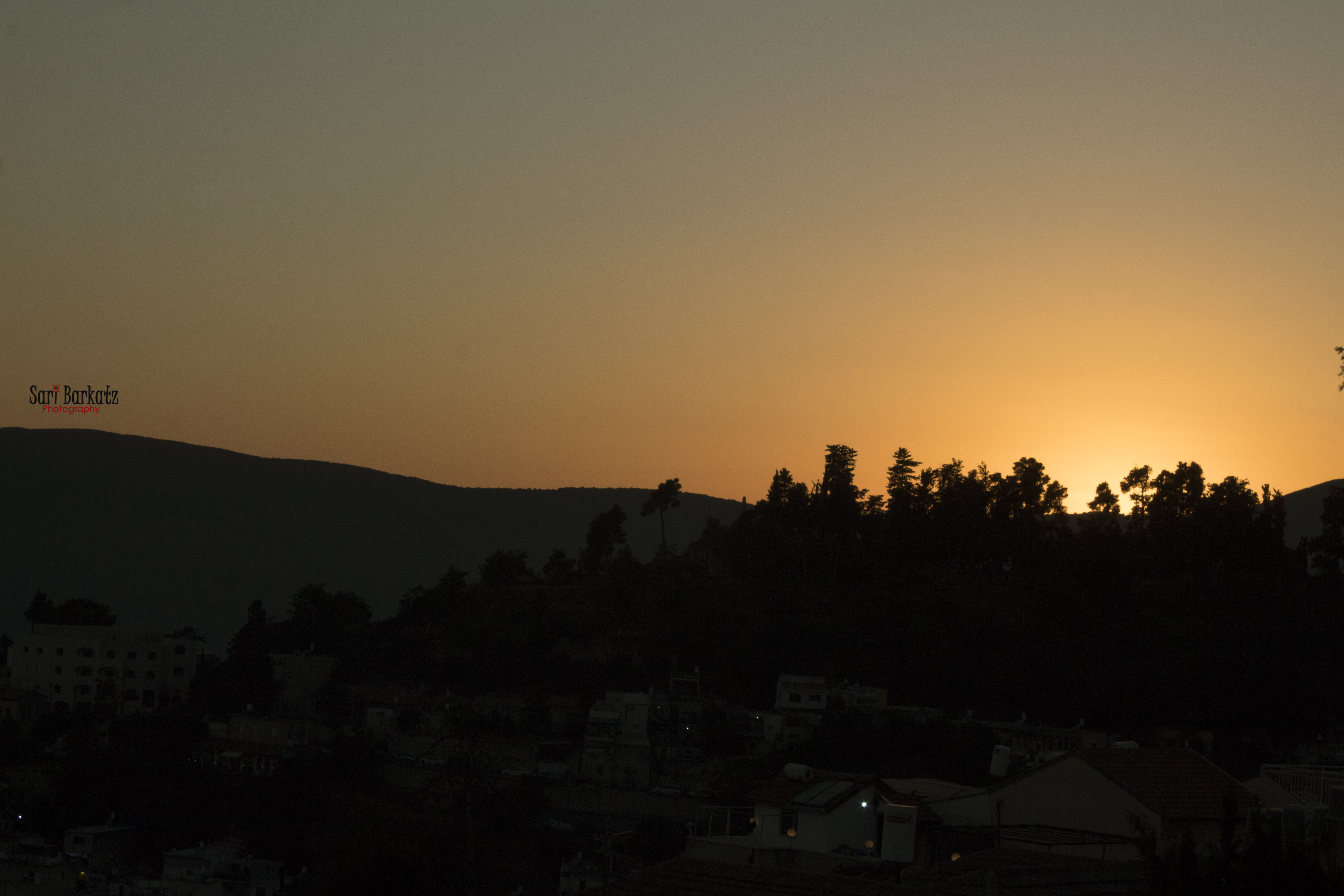 שקיעה צפתית...
