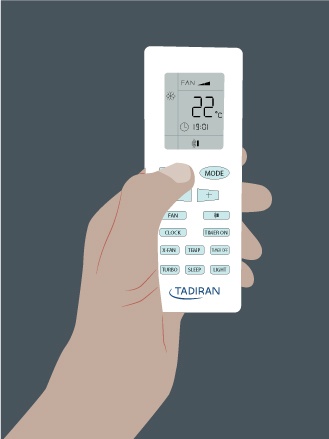 שרטוט - הוראות הפעלה שלט