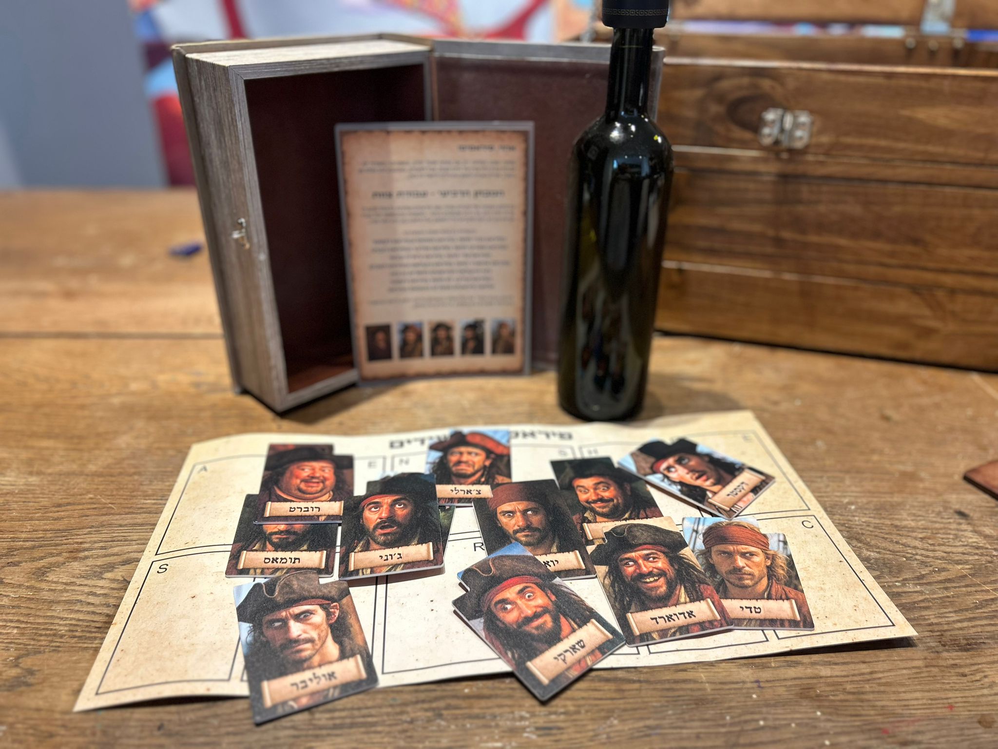 תיבת האוצר - חדר בריחה נייד