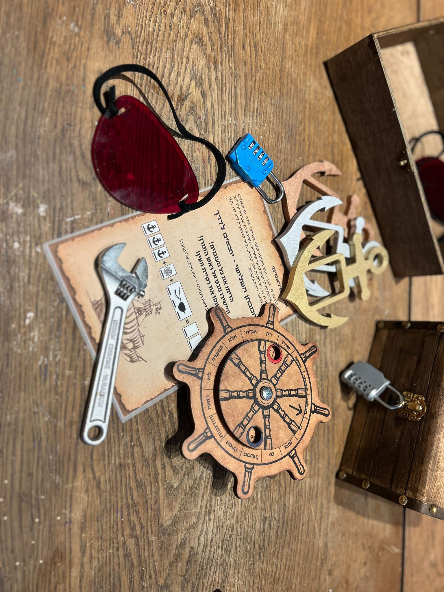 תיבת האוצר - חדר בריחה נייד