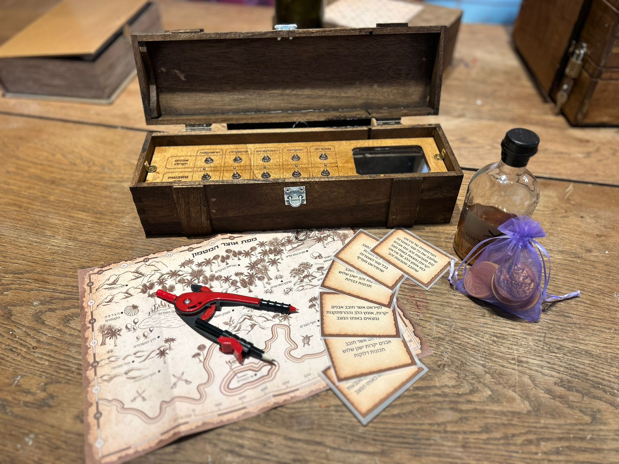 תיבת האוצר - חדר בריחה נייד