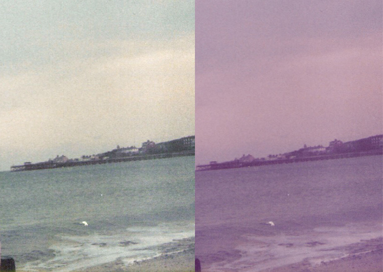 תיקון תמונת נוף ישנה.
ללא הפילם המקורי-הגענו לצבע המקורי!