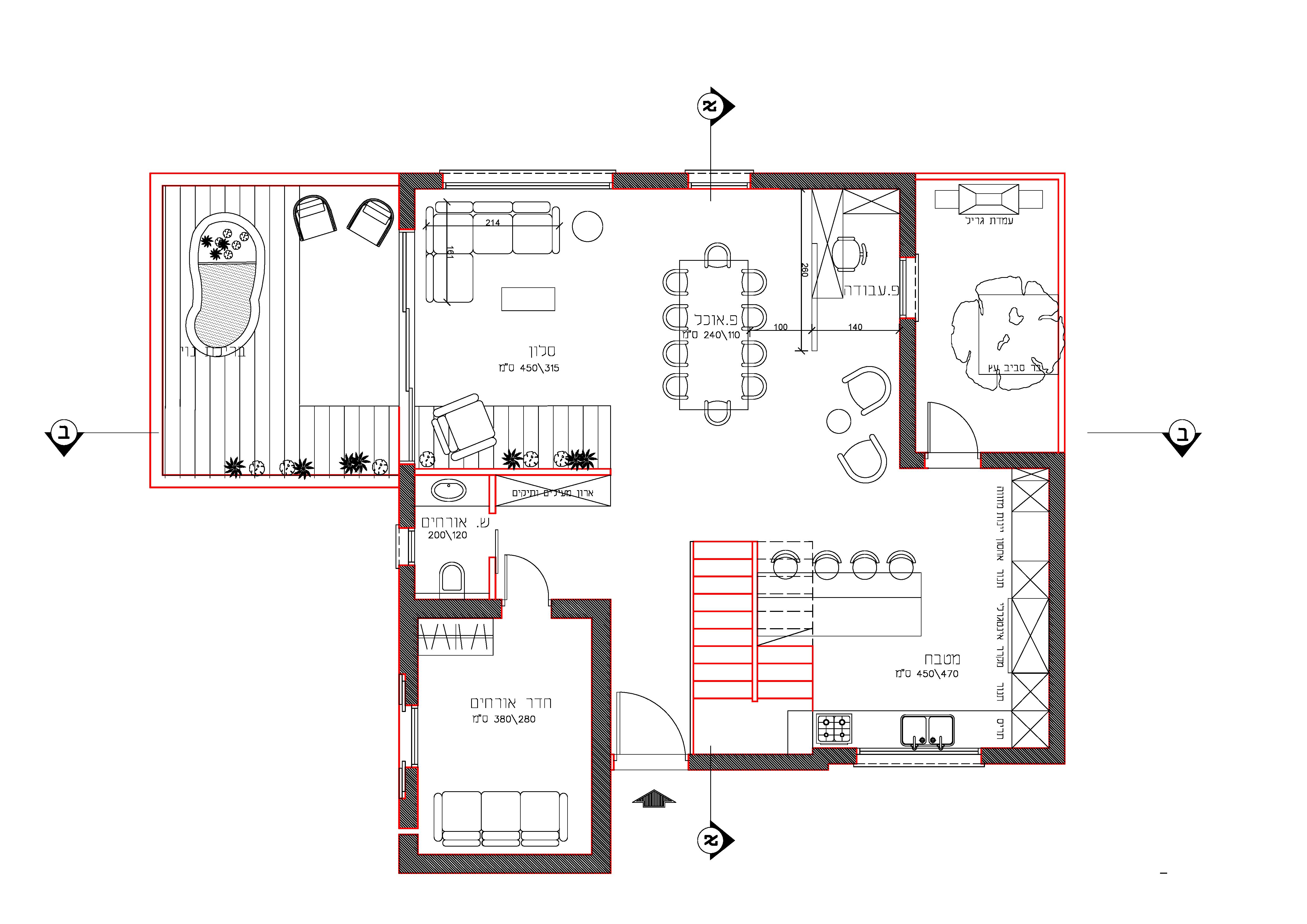 תכנית קומת קרקע