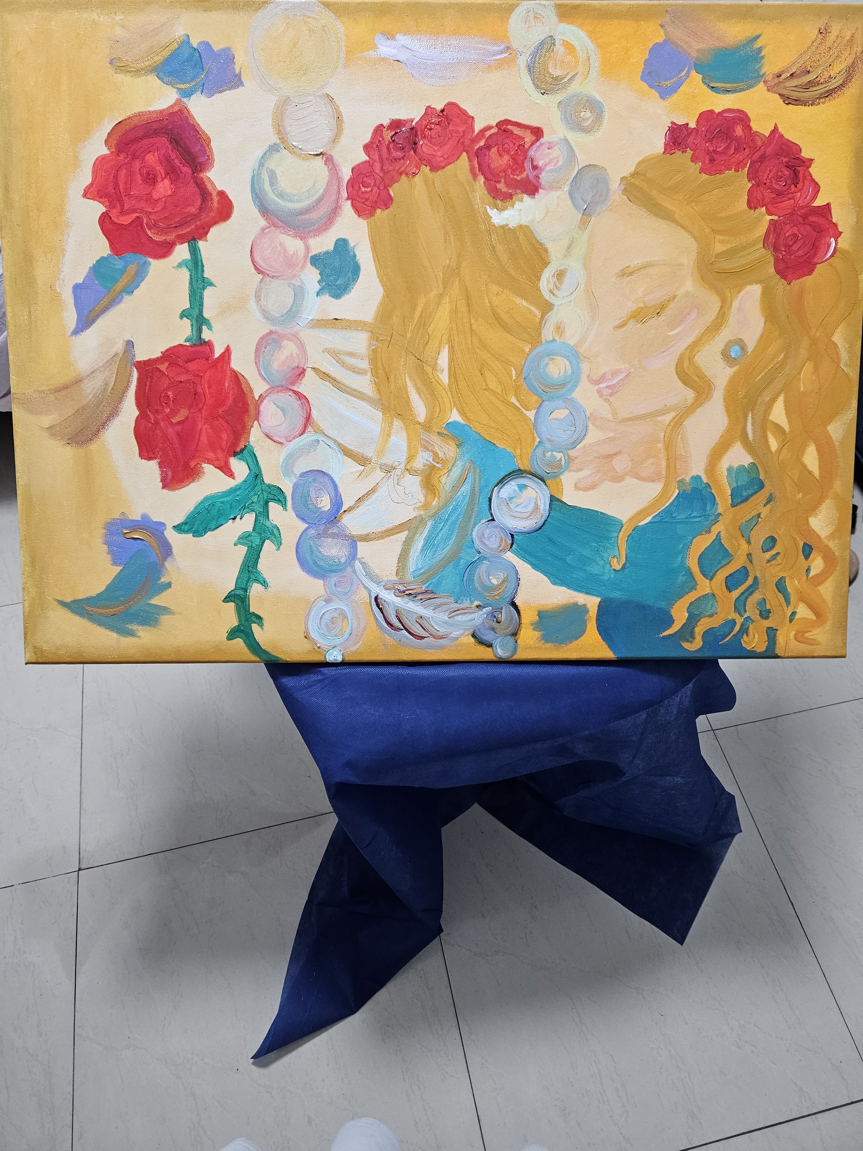 תפילה- צבעי שמן