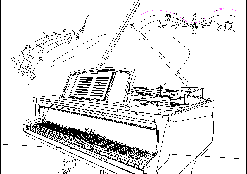 תרגיל כלי הקו וצורות בסיסיות עם גראדיאנט. ללא Pen tool וללא כלי המאש. - תהליך.