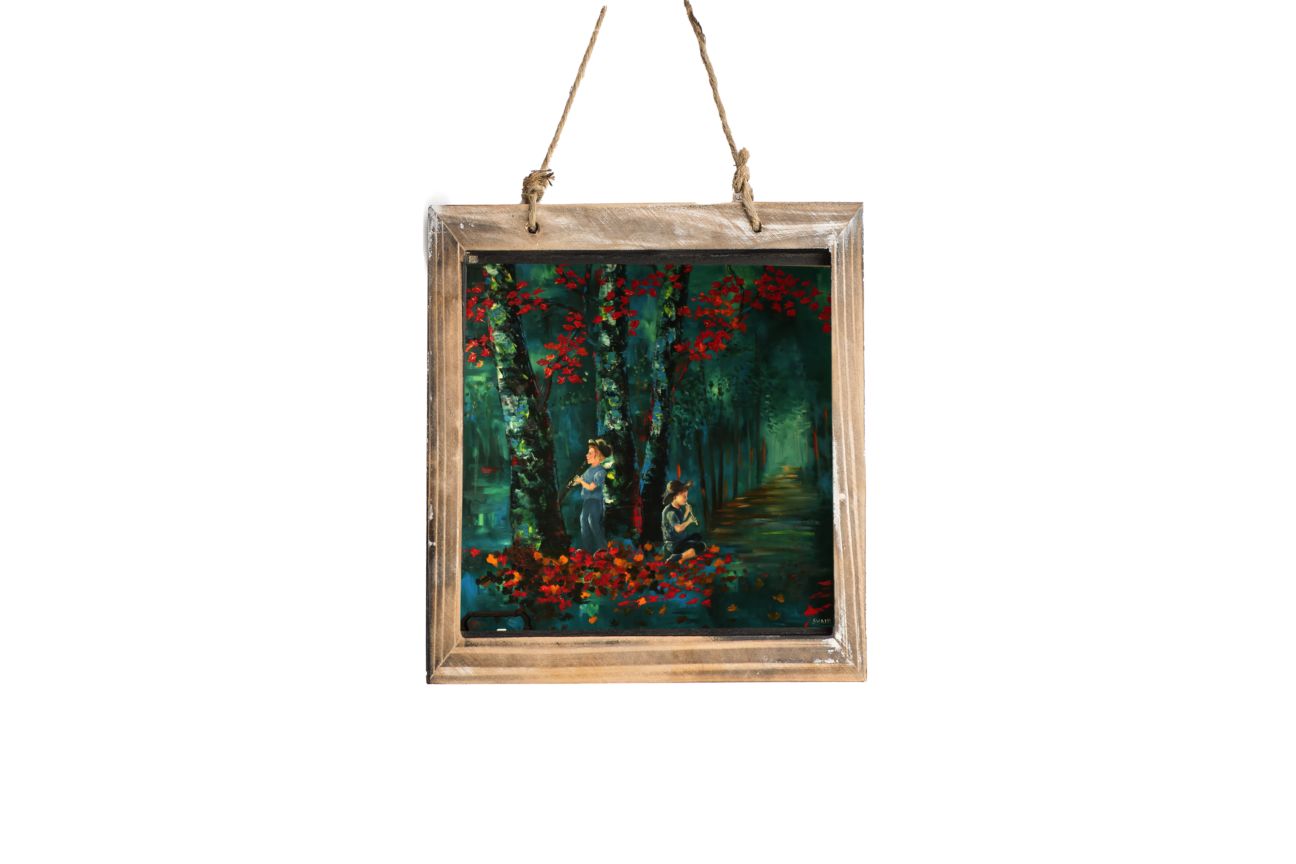 2 ילדים ביער