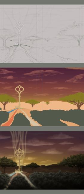 8 גיבורים - 3 שלבים מתהליך יצירת הכריכה