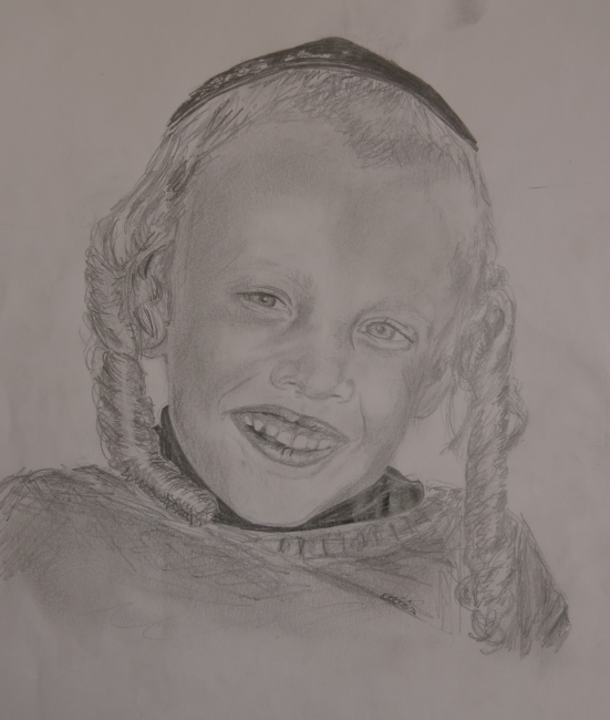 Avigdor - A4 pencil drawing