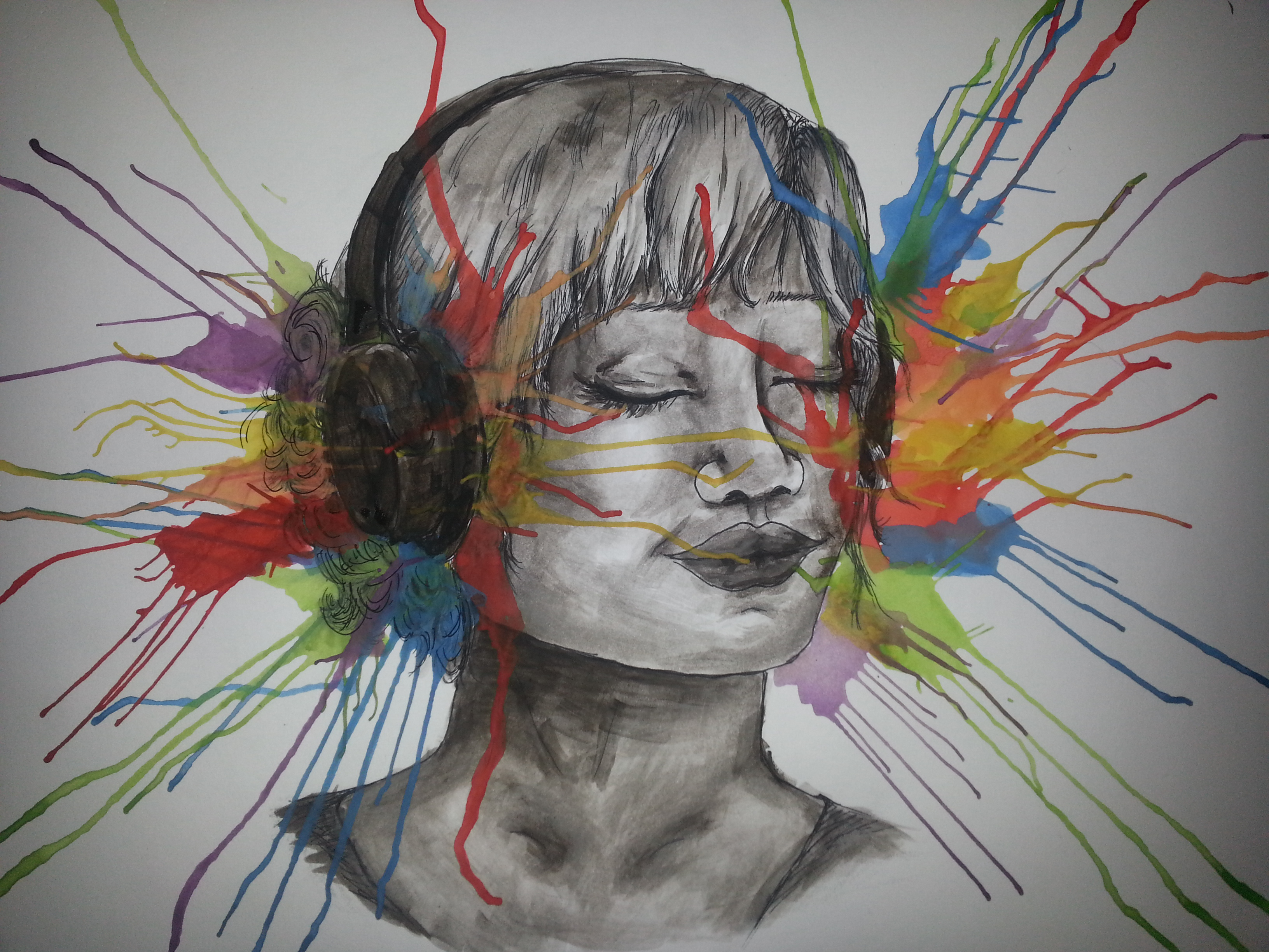 because music brings colors into the wourld....